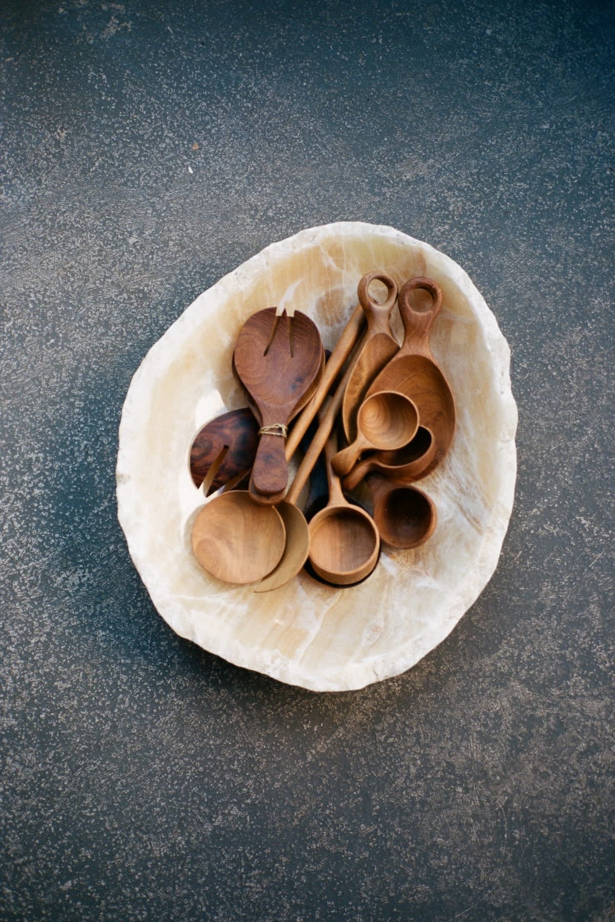 Rabens Apartment - Teak Wood Serving Spoon Large I Teak Wood