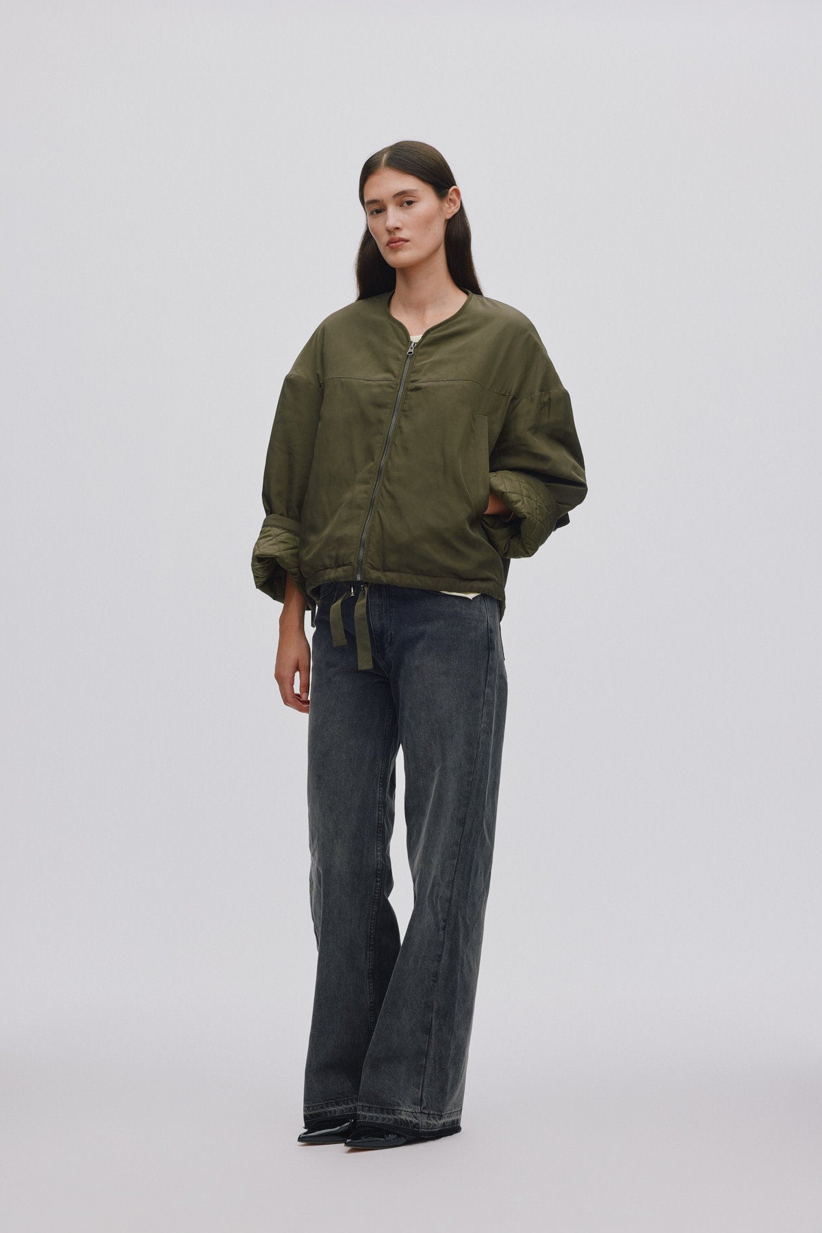 Glod - Arched jacket I Army Green