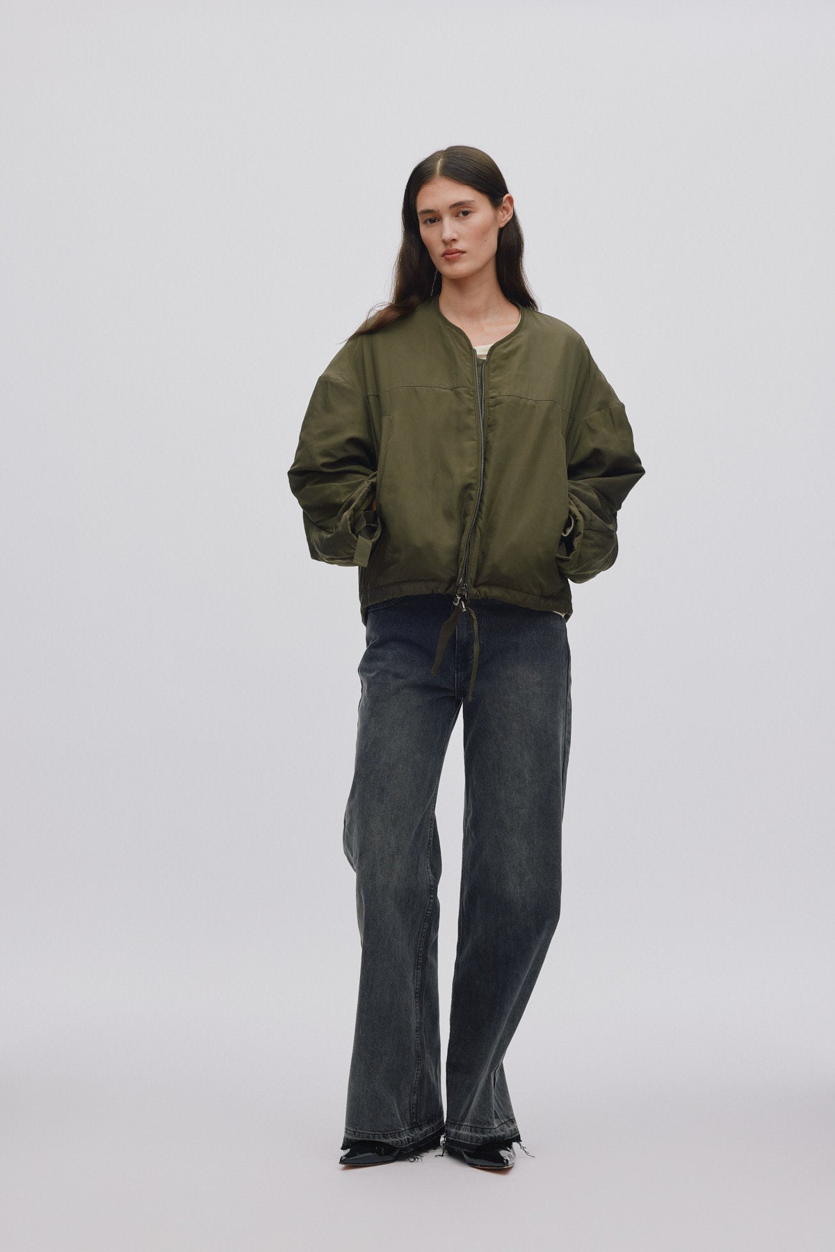 Glod - Arched jacket I Army Green