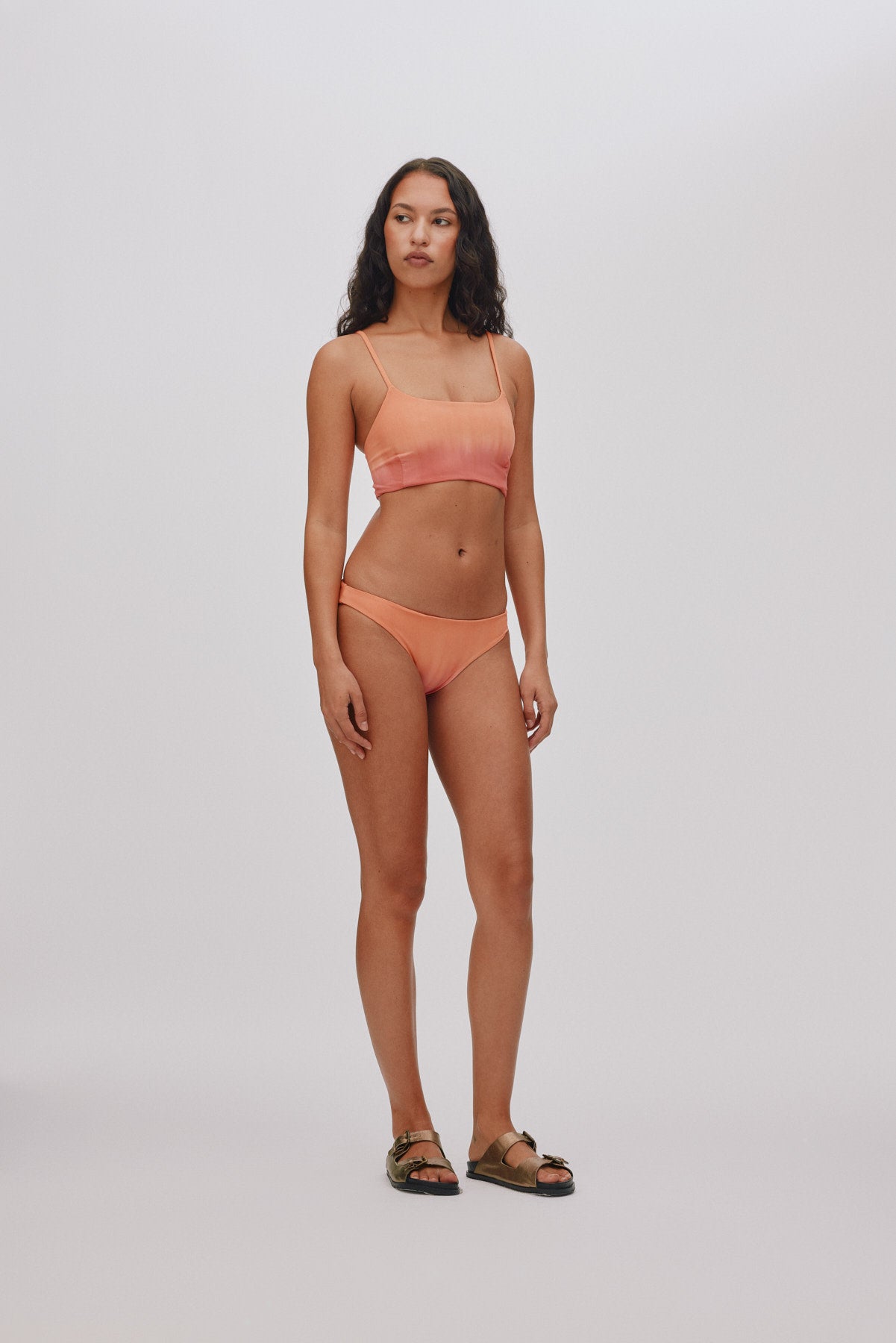 Rudy - Fusion bandeau string top I Mandarin pink