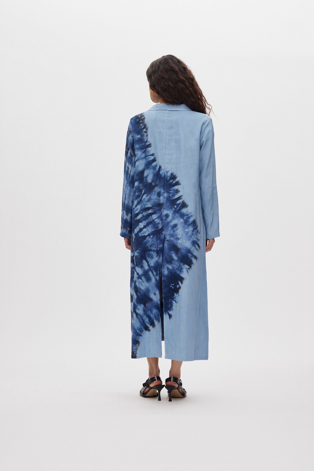 Celine - Lava long coat I Blue combo