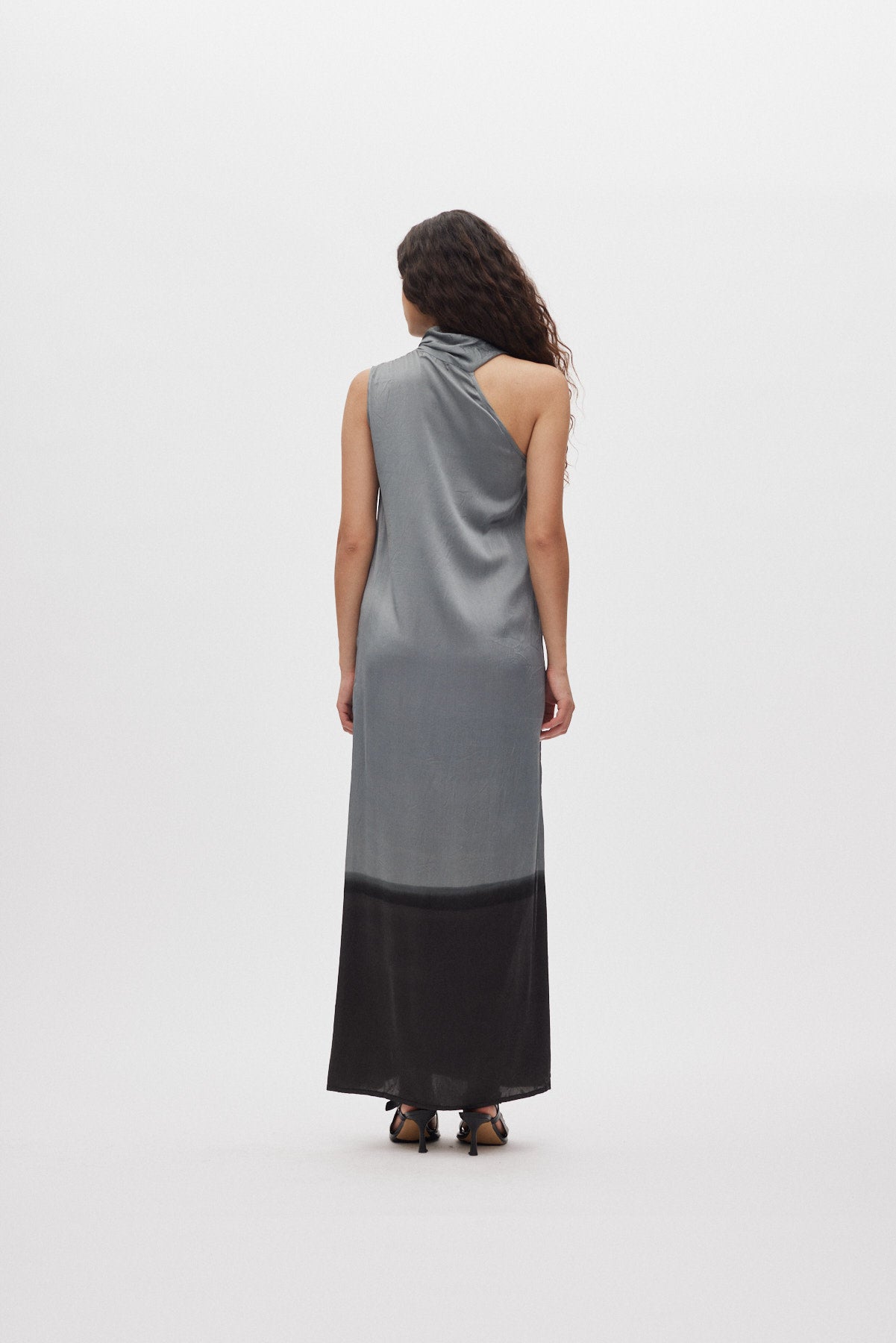 Madia - Horizon dress I Grey/black