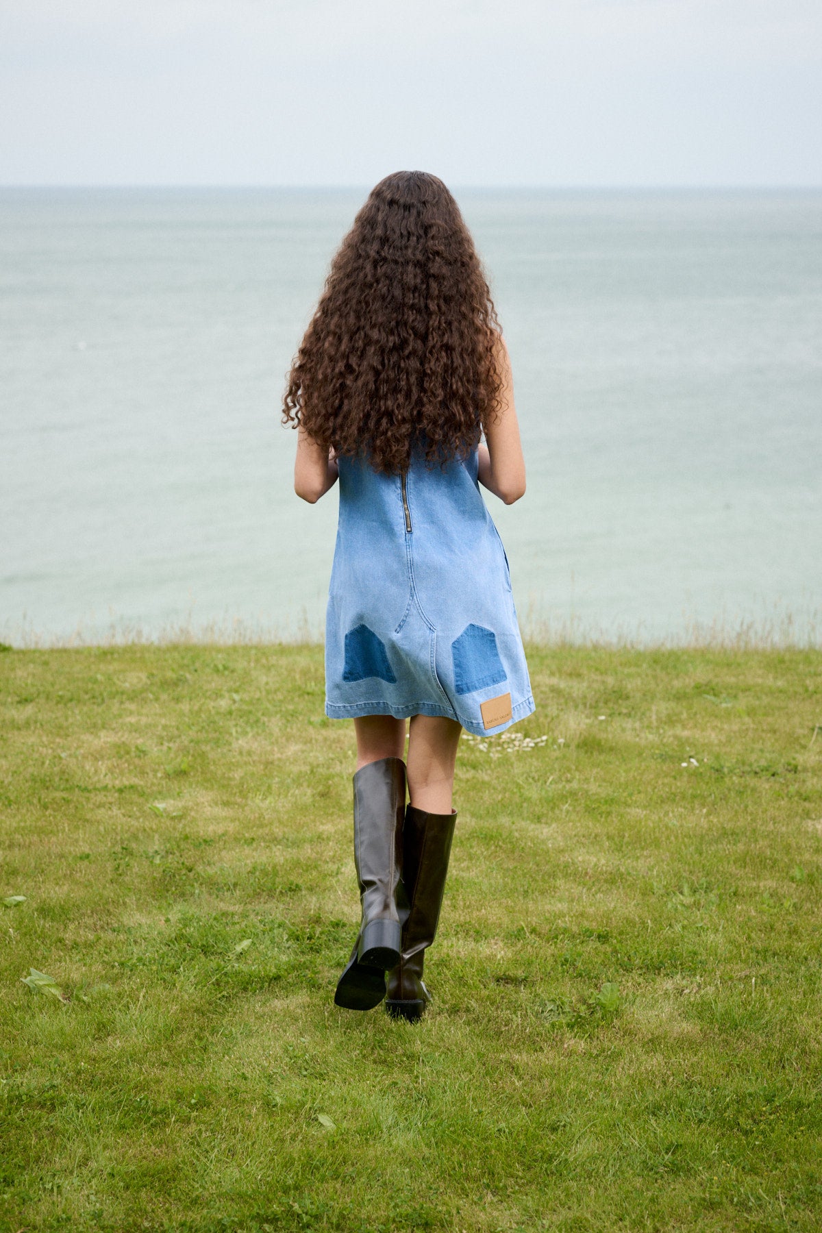 Fee - Light denim dress I Light washed denim