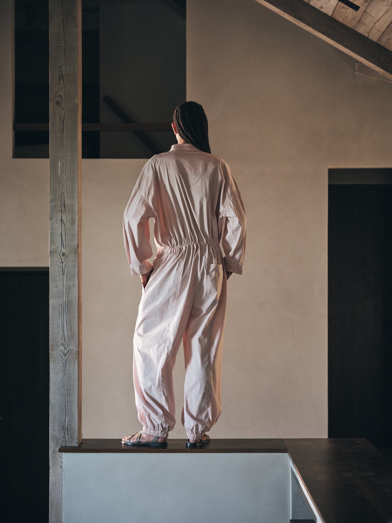 Dido - Papery jumpsuit I Powder