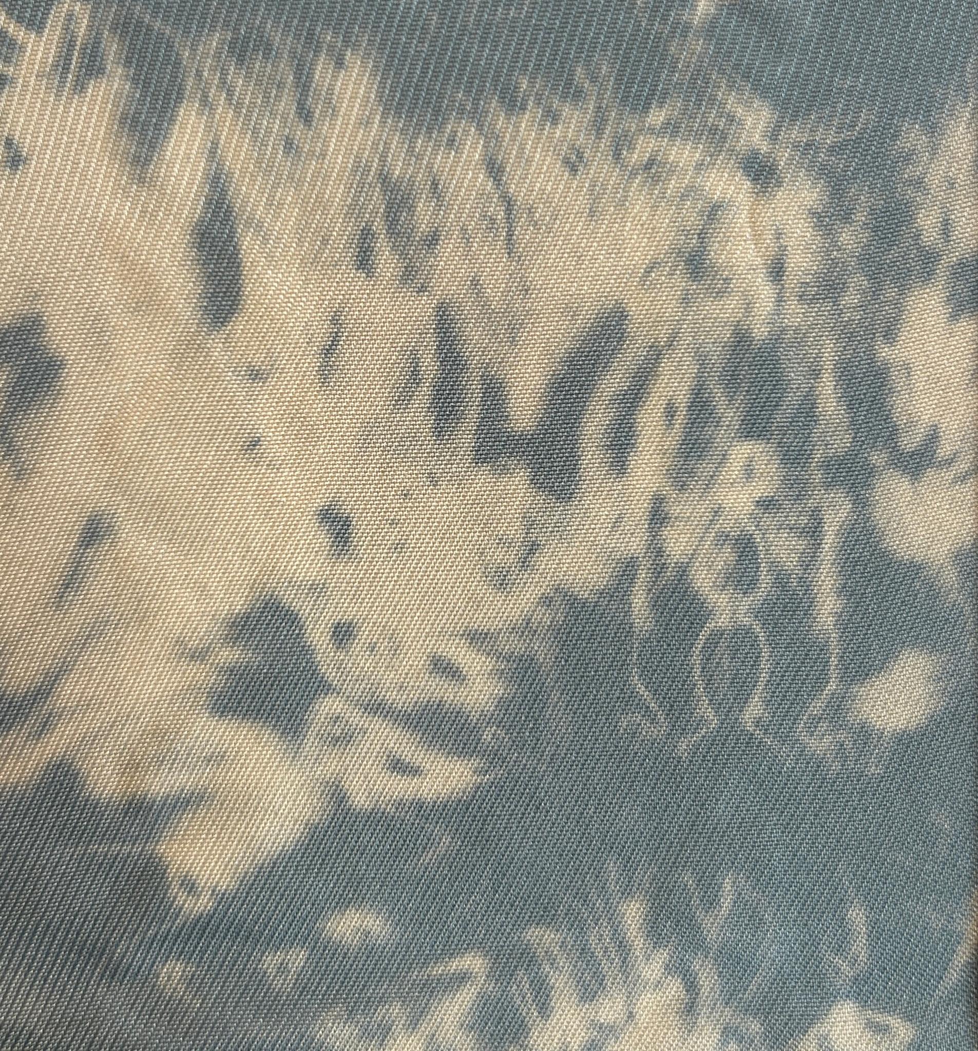 Natja - Misty button skirt I Aluminium combo