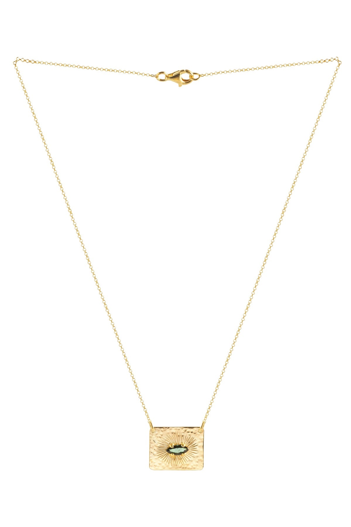 Nafsu - Escapulario necklace I Dark stone