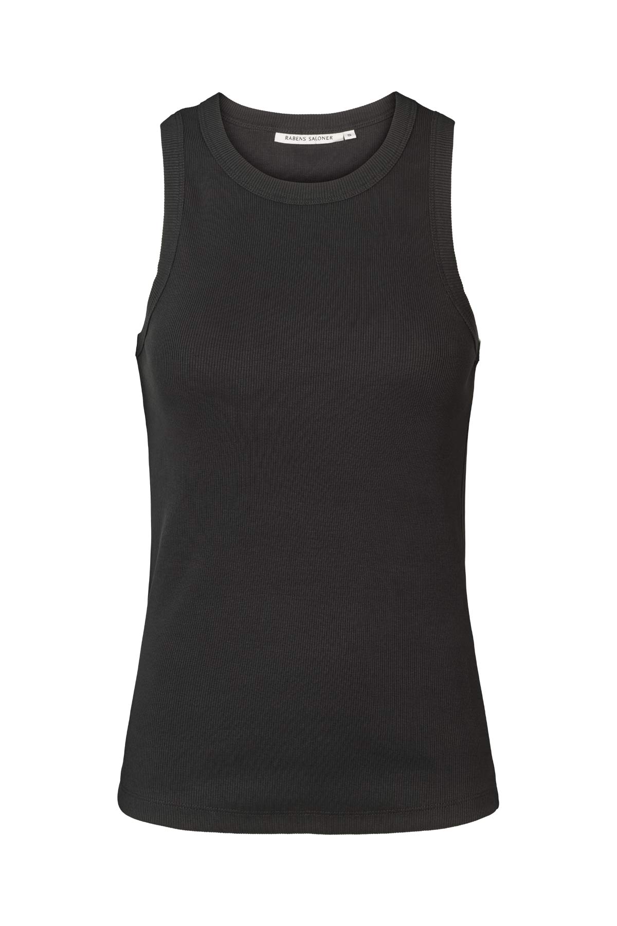 Nelle - Rib jersey tank I Black