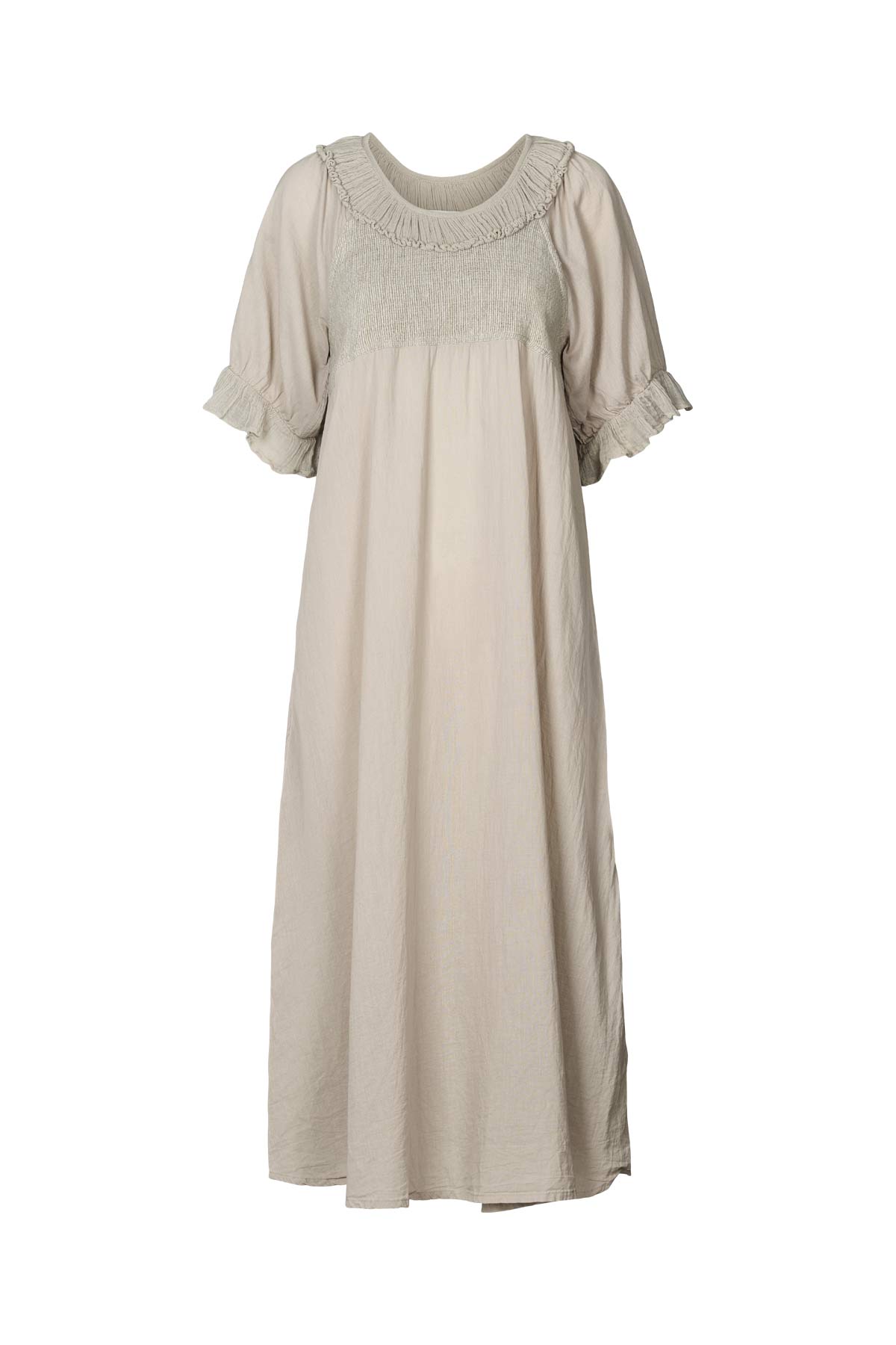 Dorothea - Cotton long angel dress I Sandy