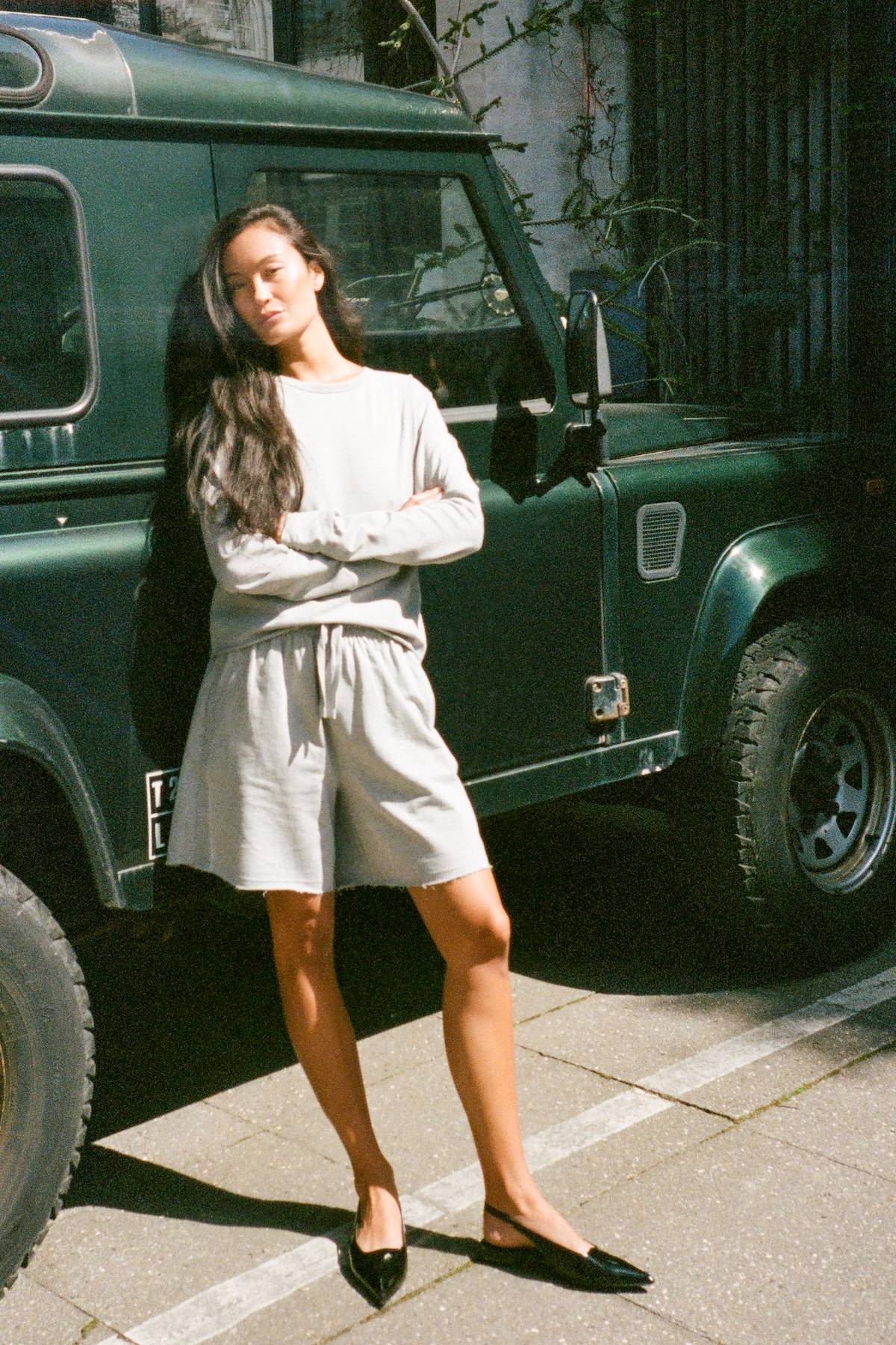 Acacie - Pointy slingback I Black