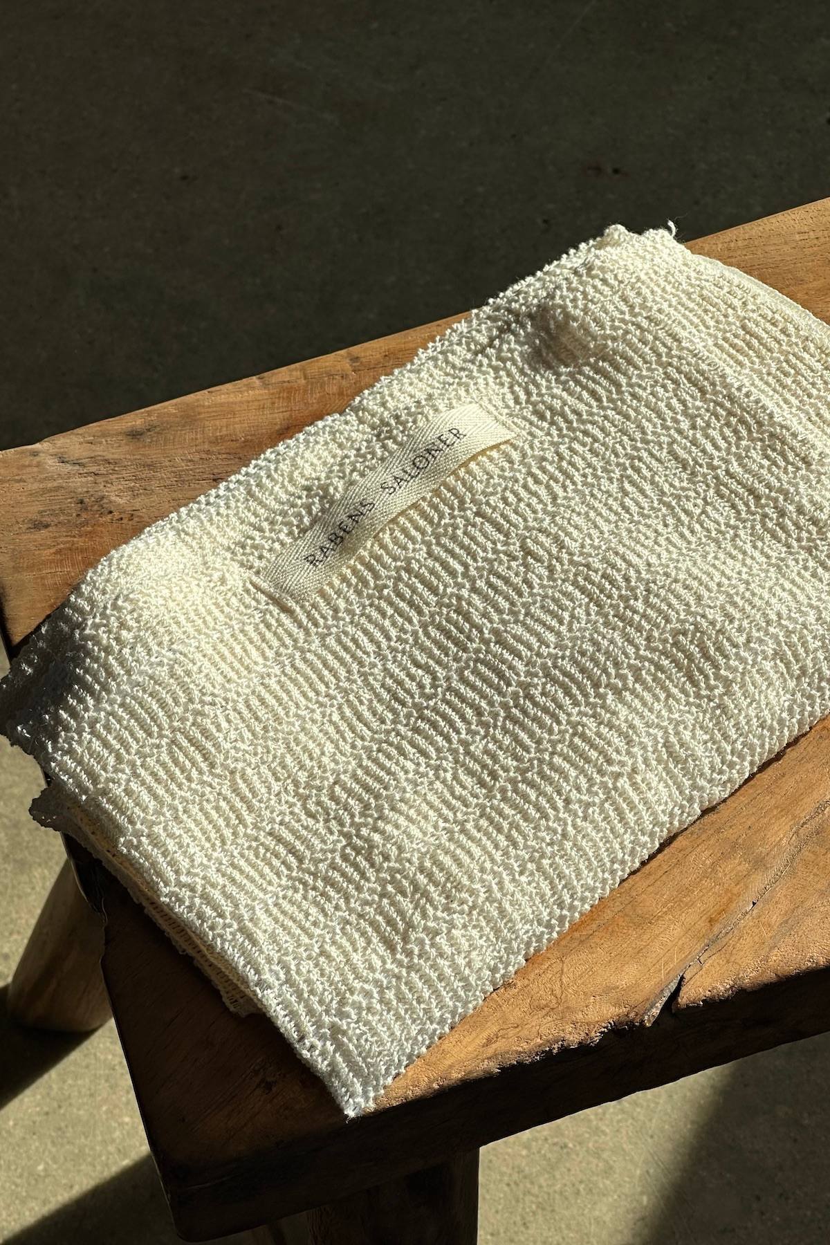 Exfoliating towel - Exfoliating towel I Creme