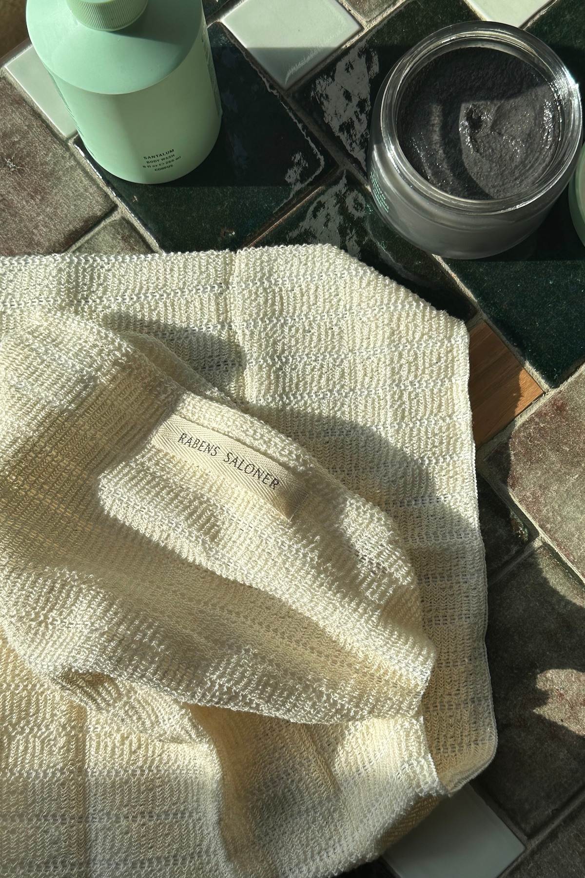 Exfoliating towel - Exfoliating towel I Creme