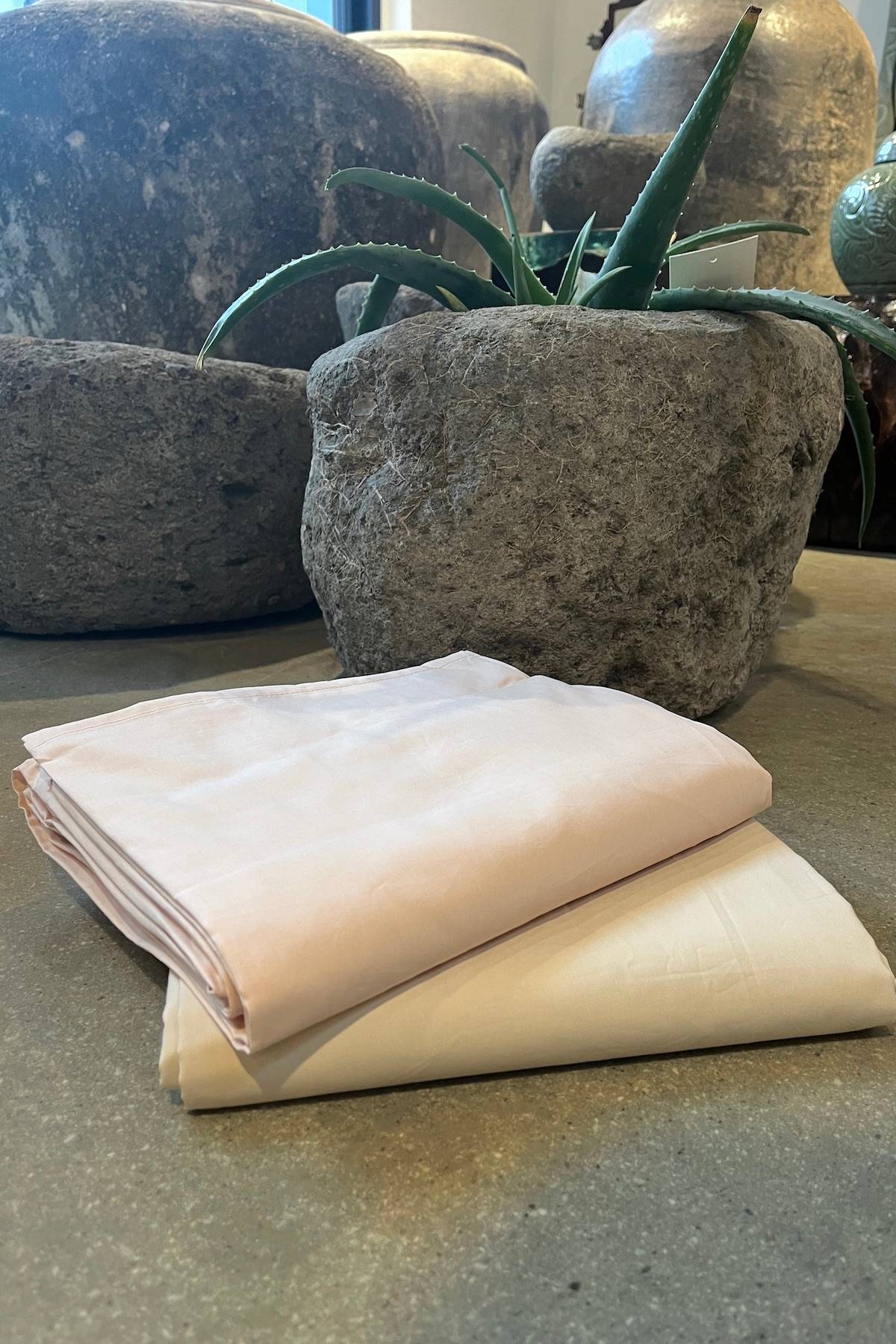 Solid Sheet - Solid sheet 260x260 cm I Ivory