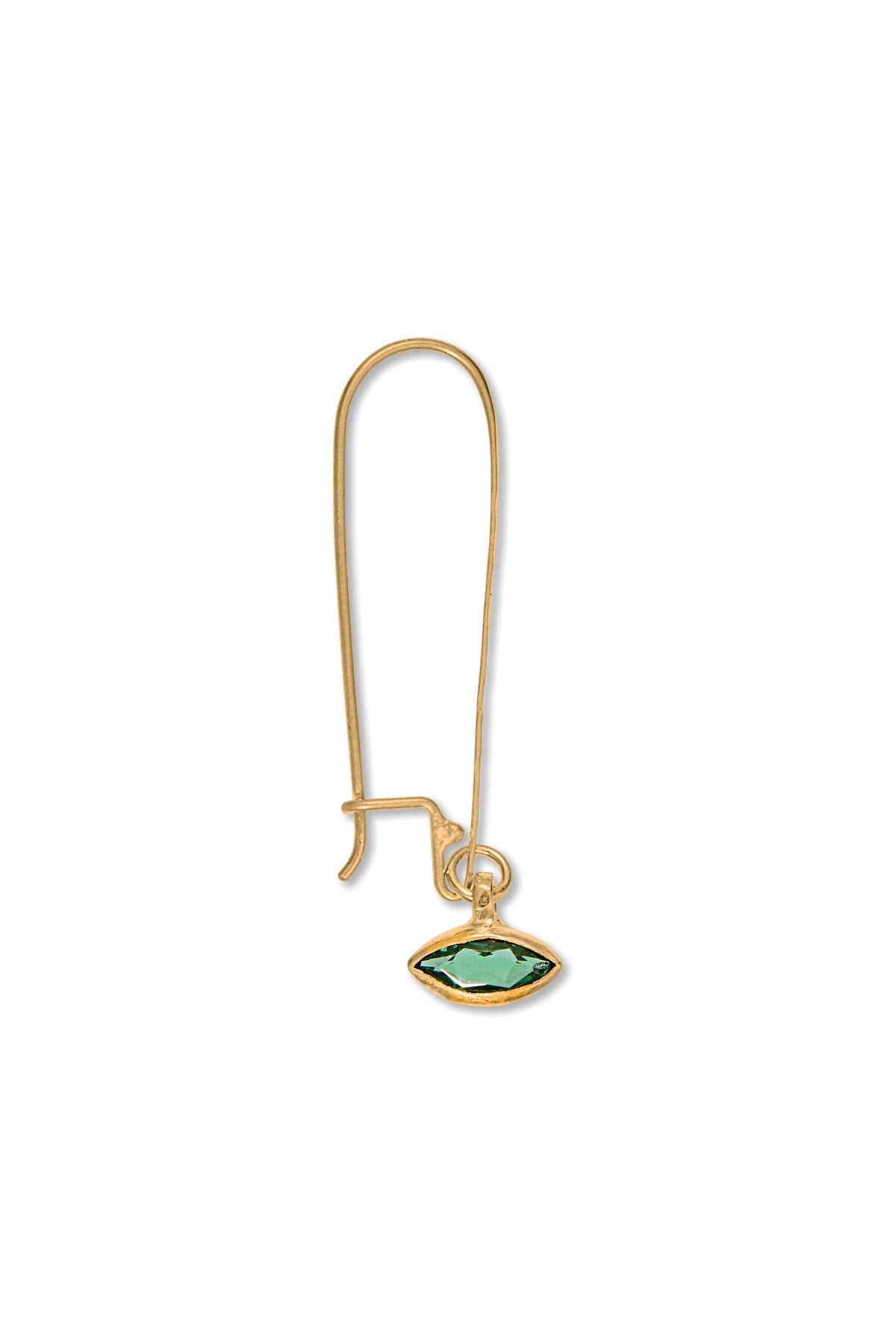 Nafsu - Trapeze eye earring GP I Gold