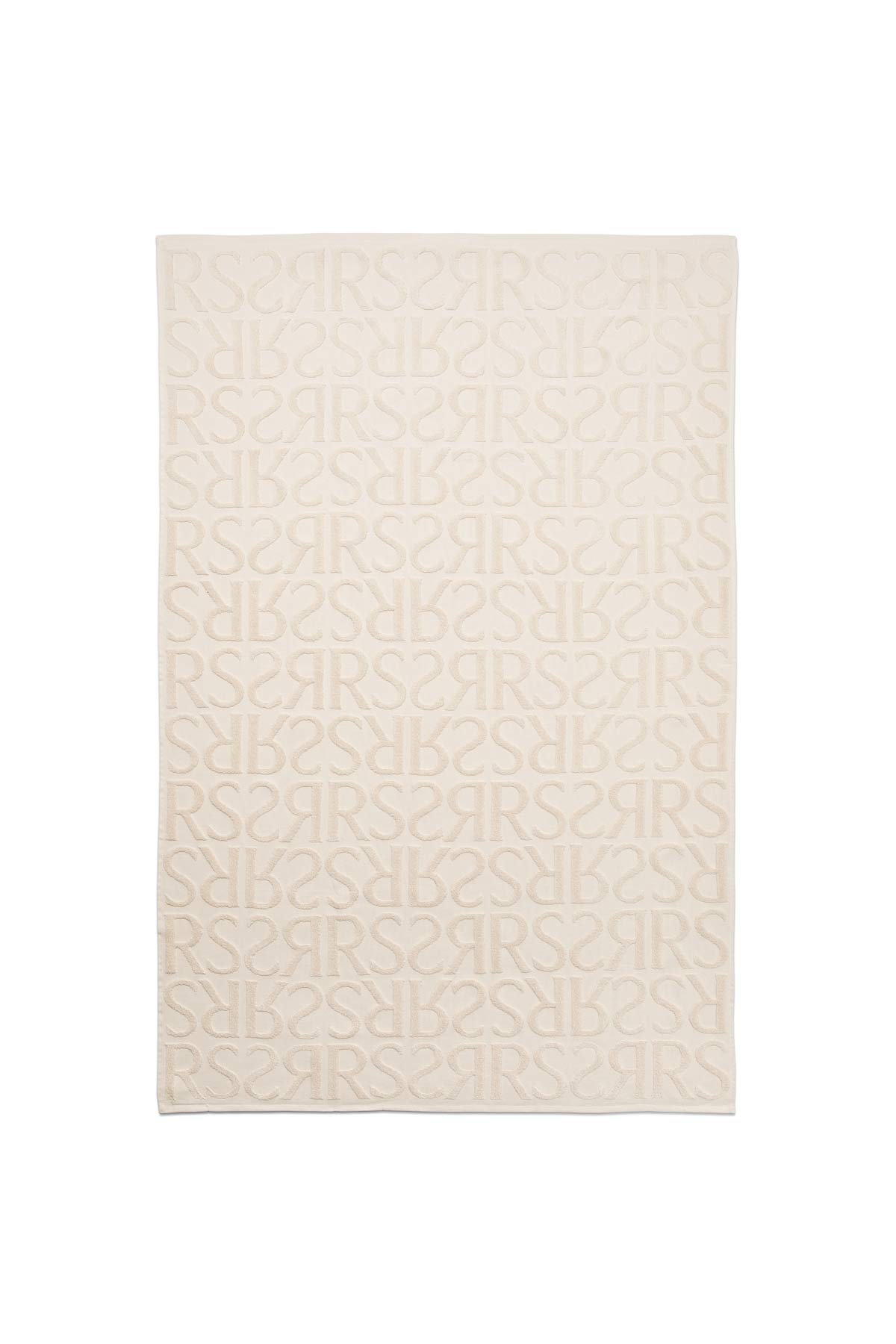 Monogram bath towel - Bath towel 100x150 cm I Ivory