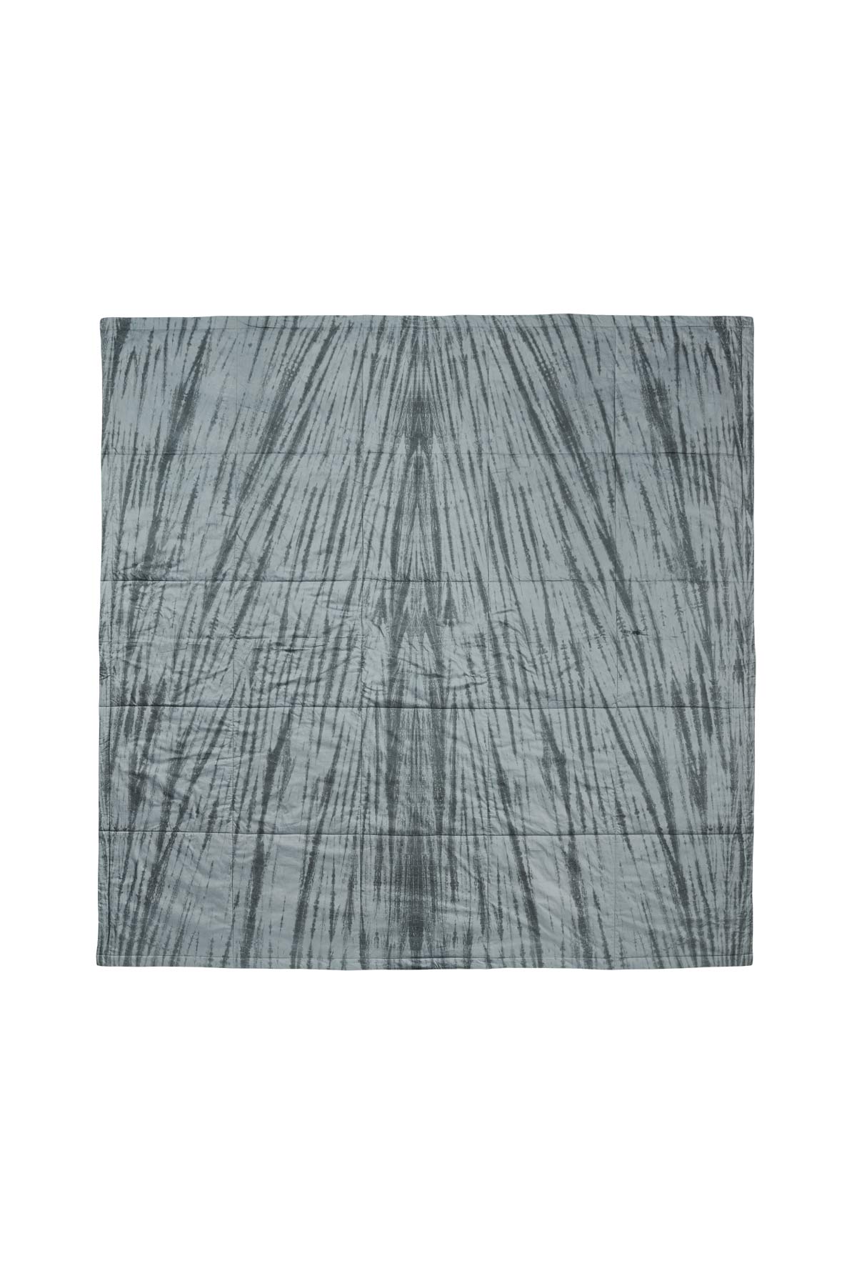 Tie-dye bed cover - Bed cover 70x270 cm I Grey combo