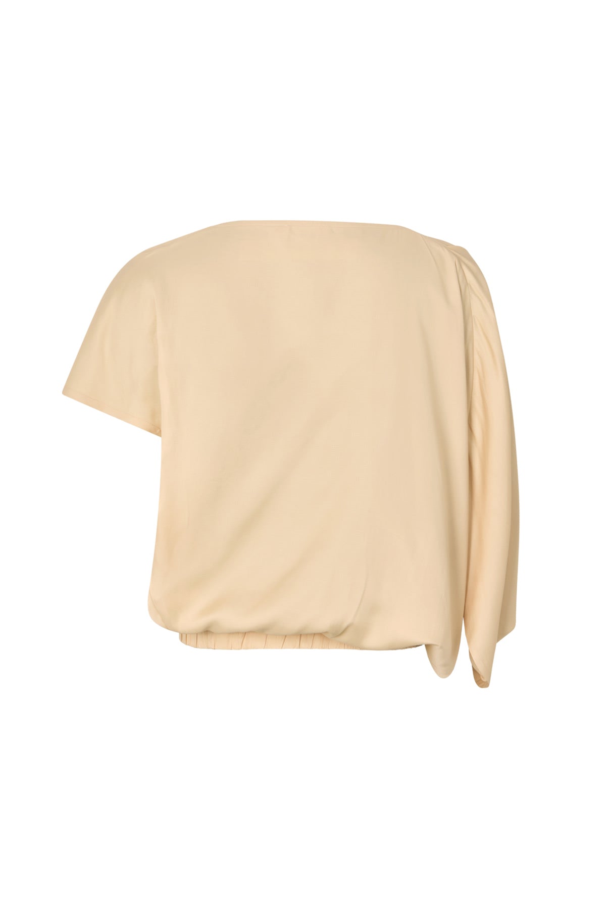 Mist - Ripple drape blouse I Sand Dollar