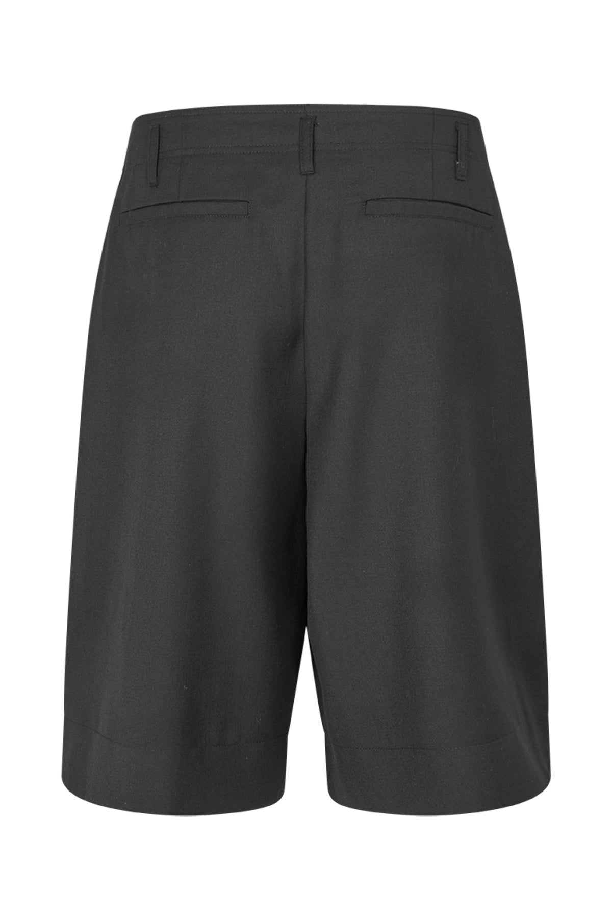 Feliza - Smooth tailoring shorts I Black