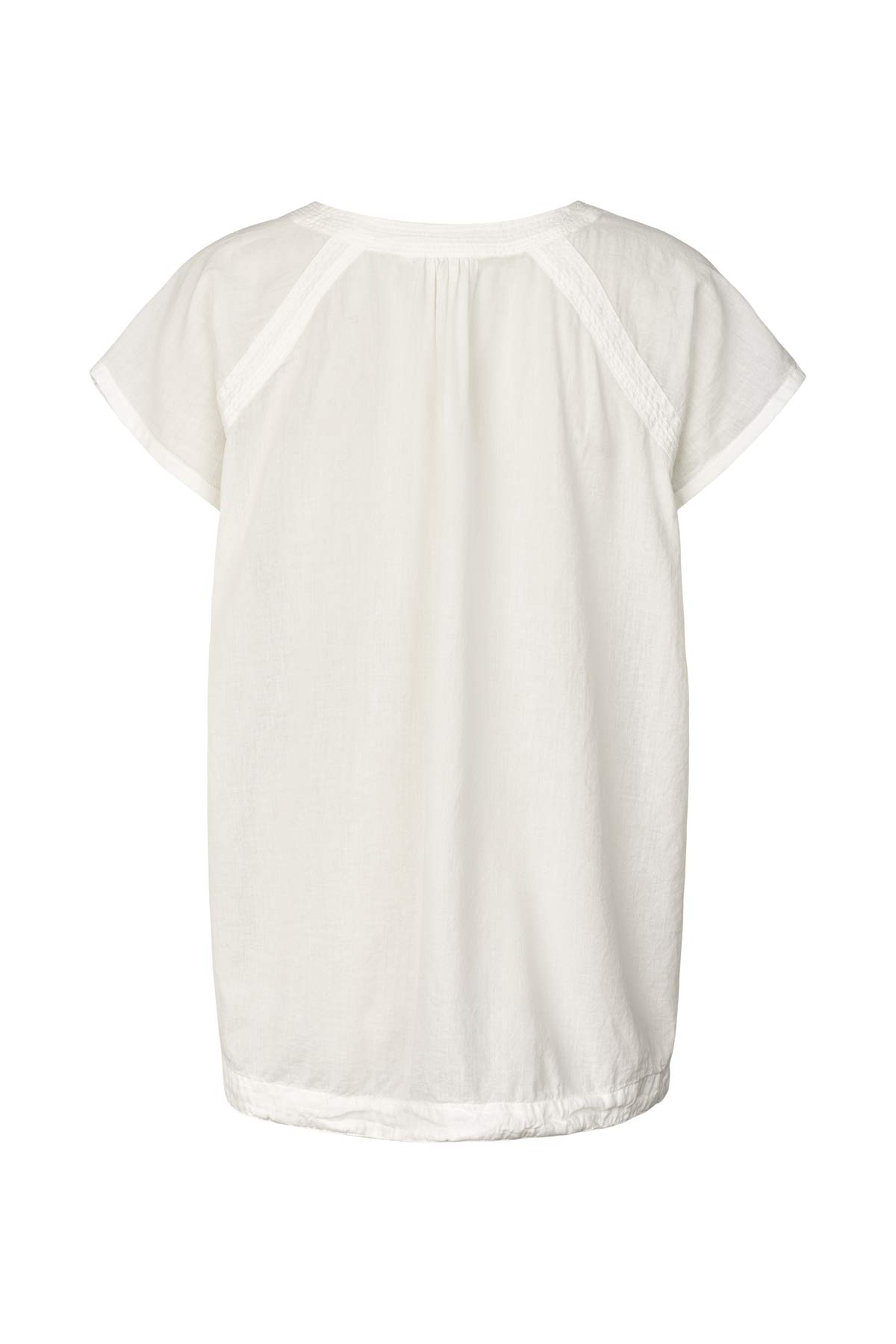 Dipsy - Cotton V-neck top I White
