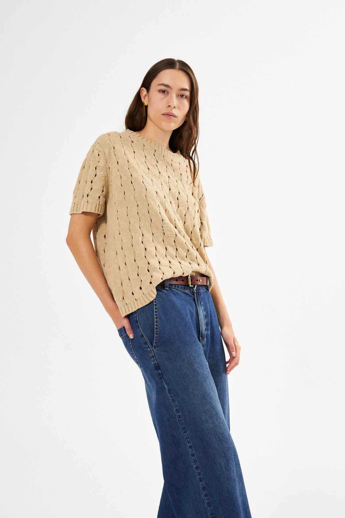 Bernie - Trail knit t-shirt I Black