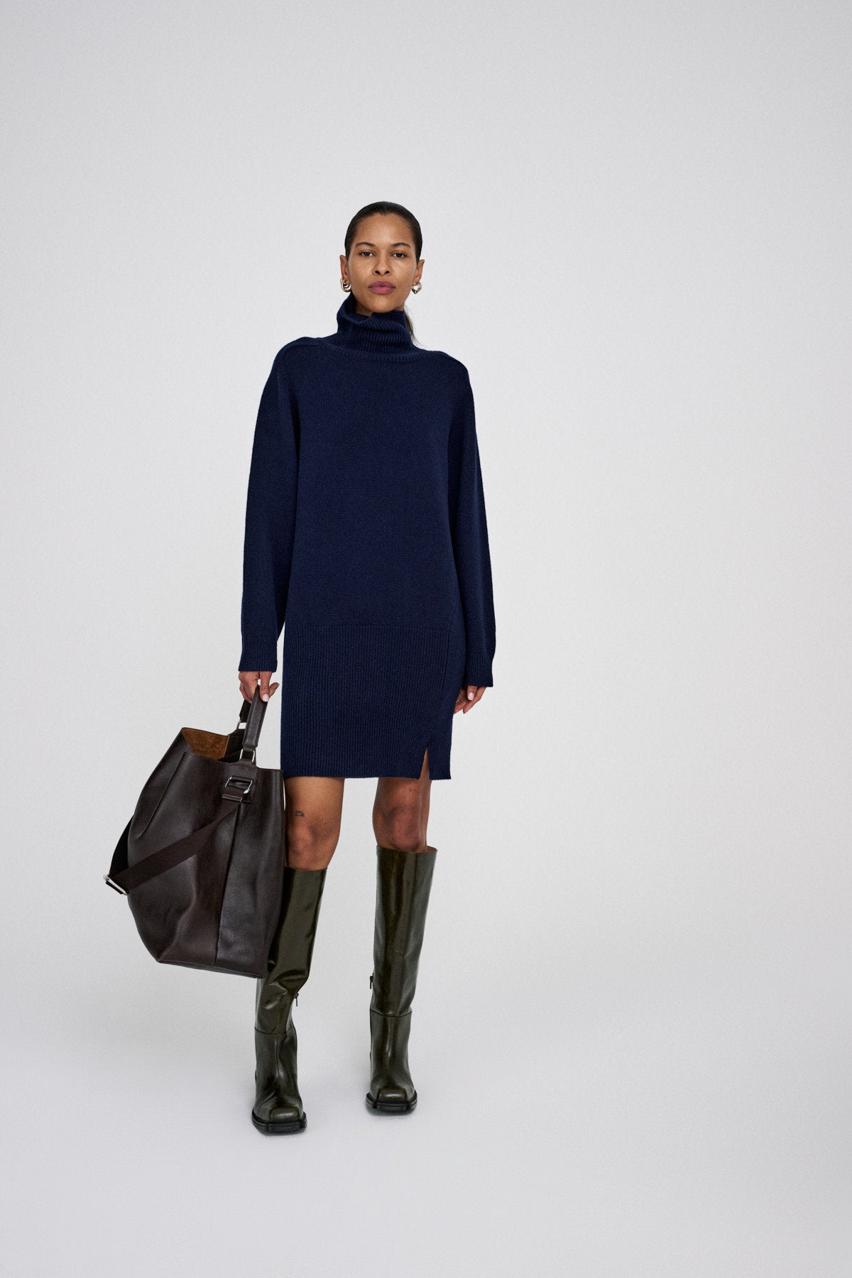 Prana - Chunky heel boot I Forest green