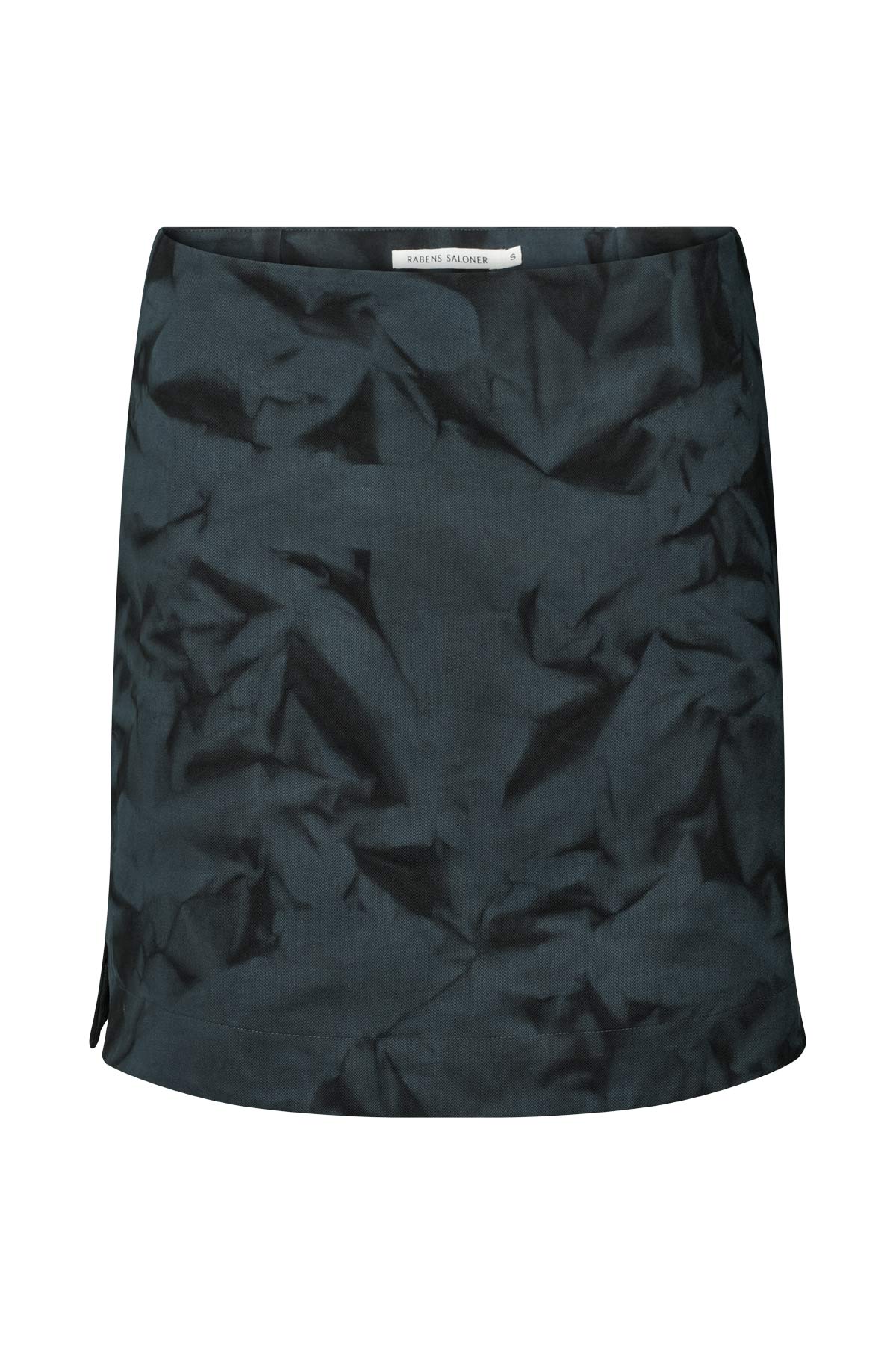 Benedichte - Crystal short canvas skirt I Midnight black combo