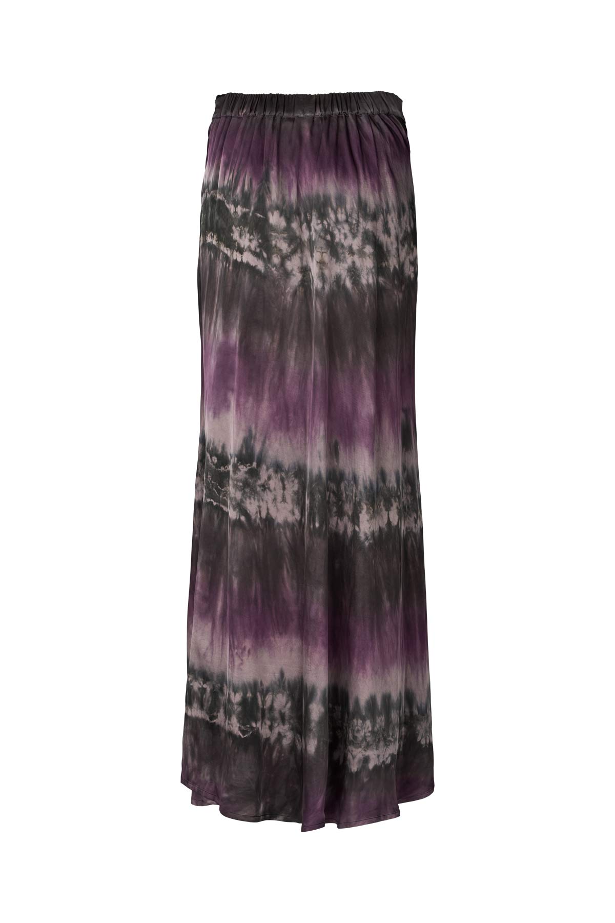 Willie - Arizona long A-line skirt I Purple combo