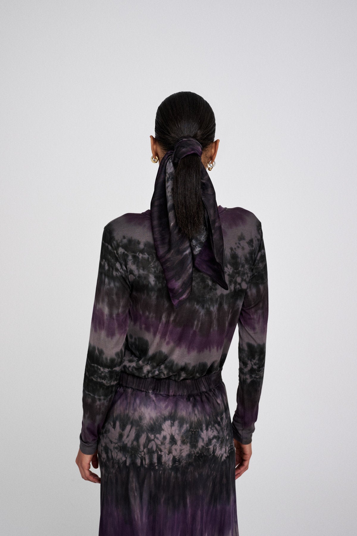 Xenia - Arizona long sleeve t-shirt I Purple combo