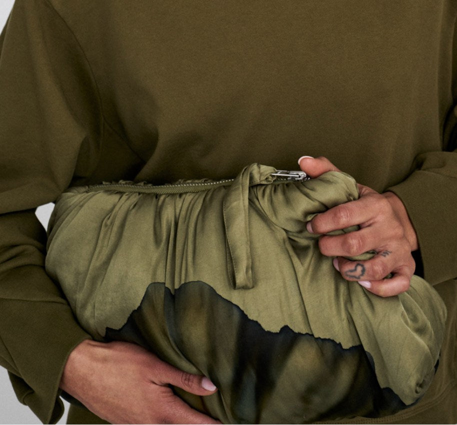 Othella - Bloom clutch bag I Hazelnut combo