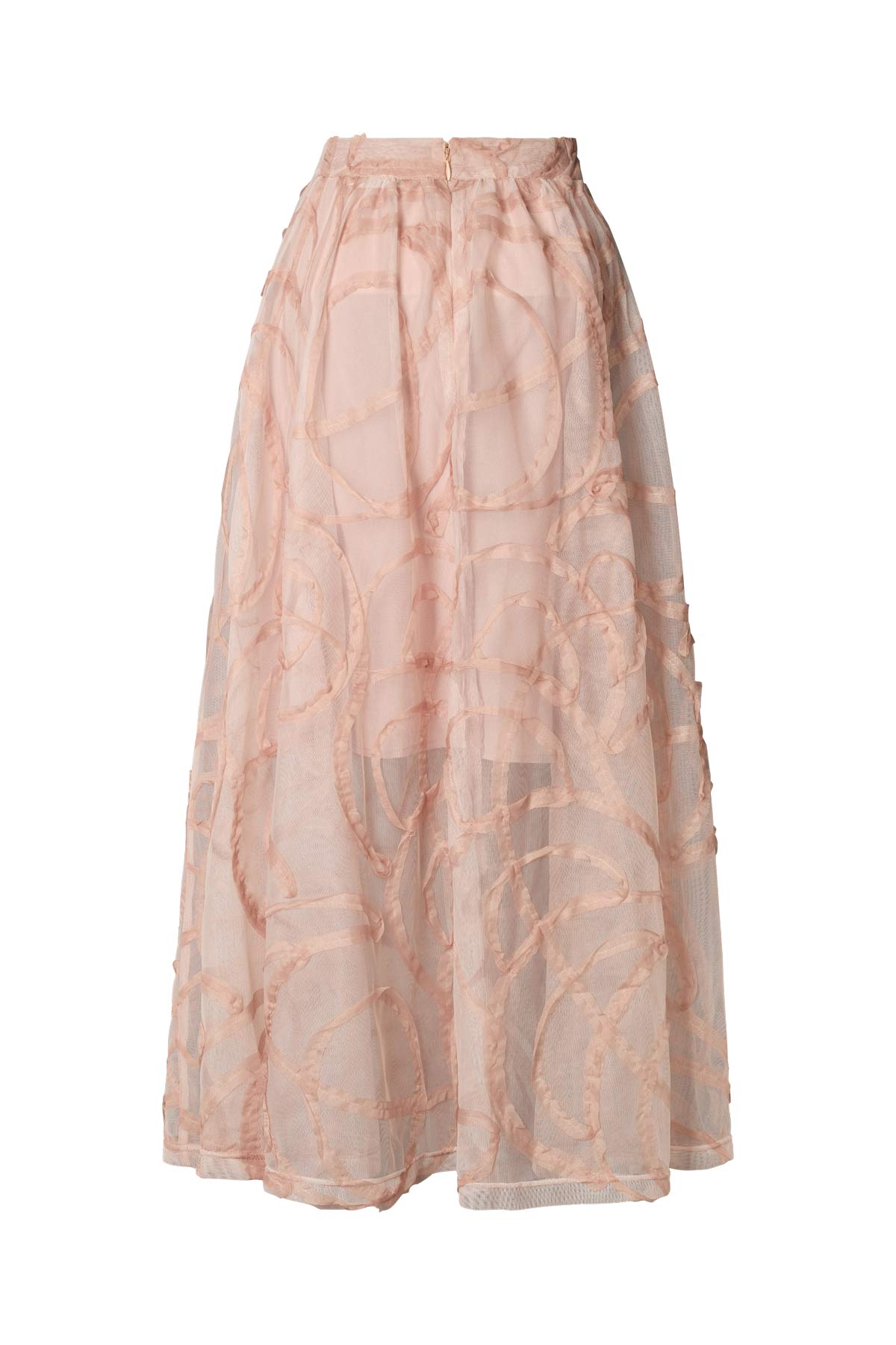 Silke - Scribble full skirt I Blush