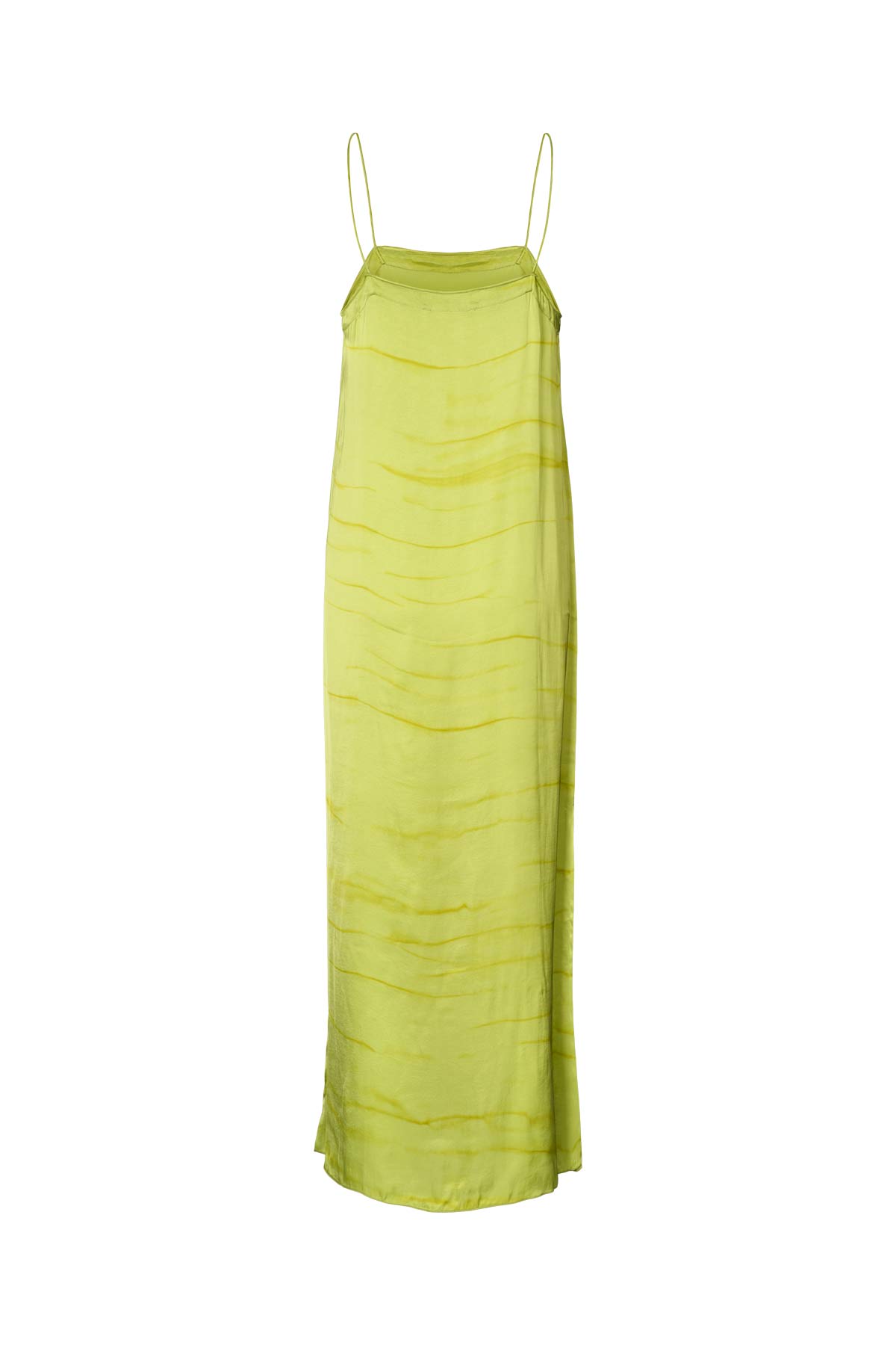 Laurentine - Chartreuse camisole dress I Chartreuse