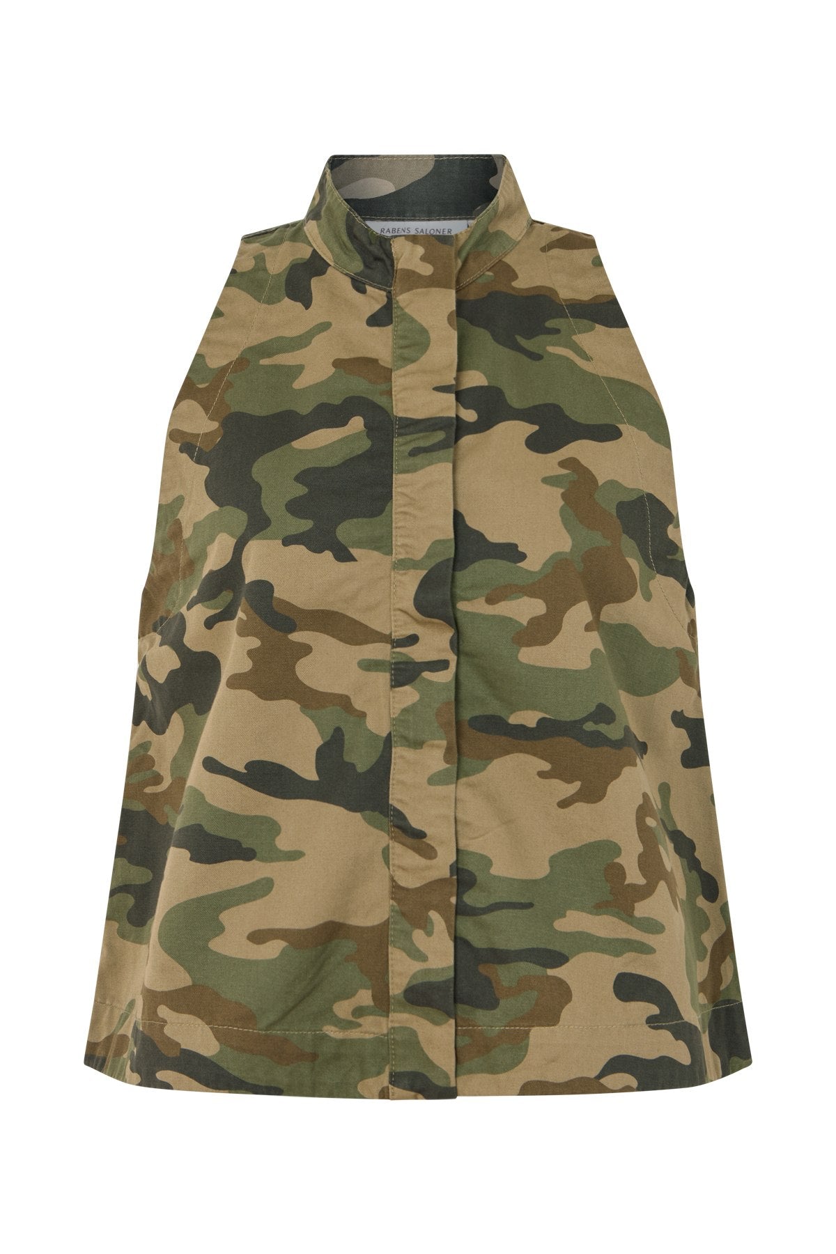 Camo patchwork halter top - Kaley I Camo combo