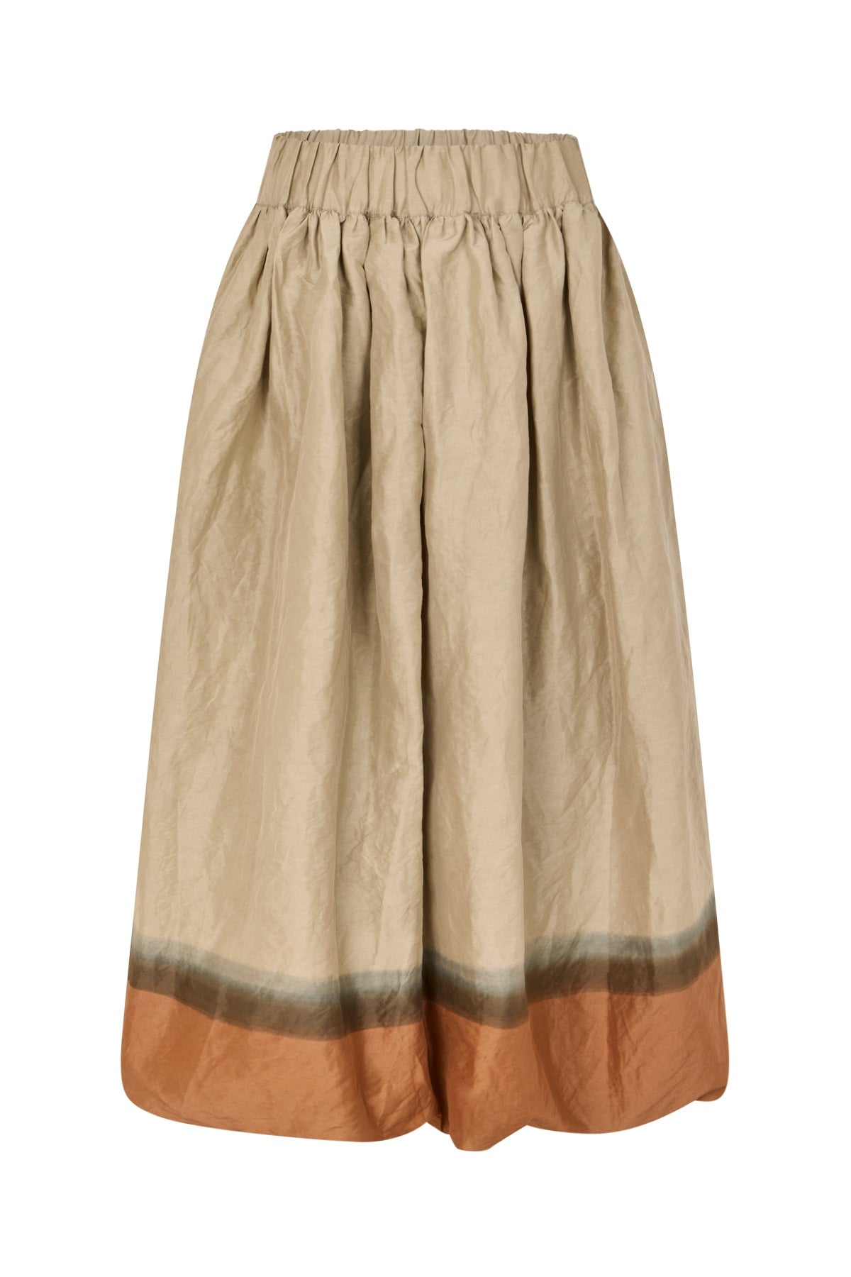 Almas - Horizon full skirt I Silver/rust
