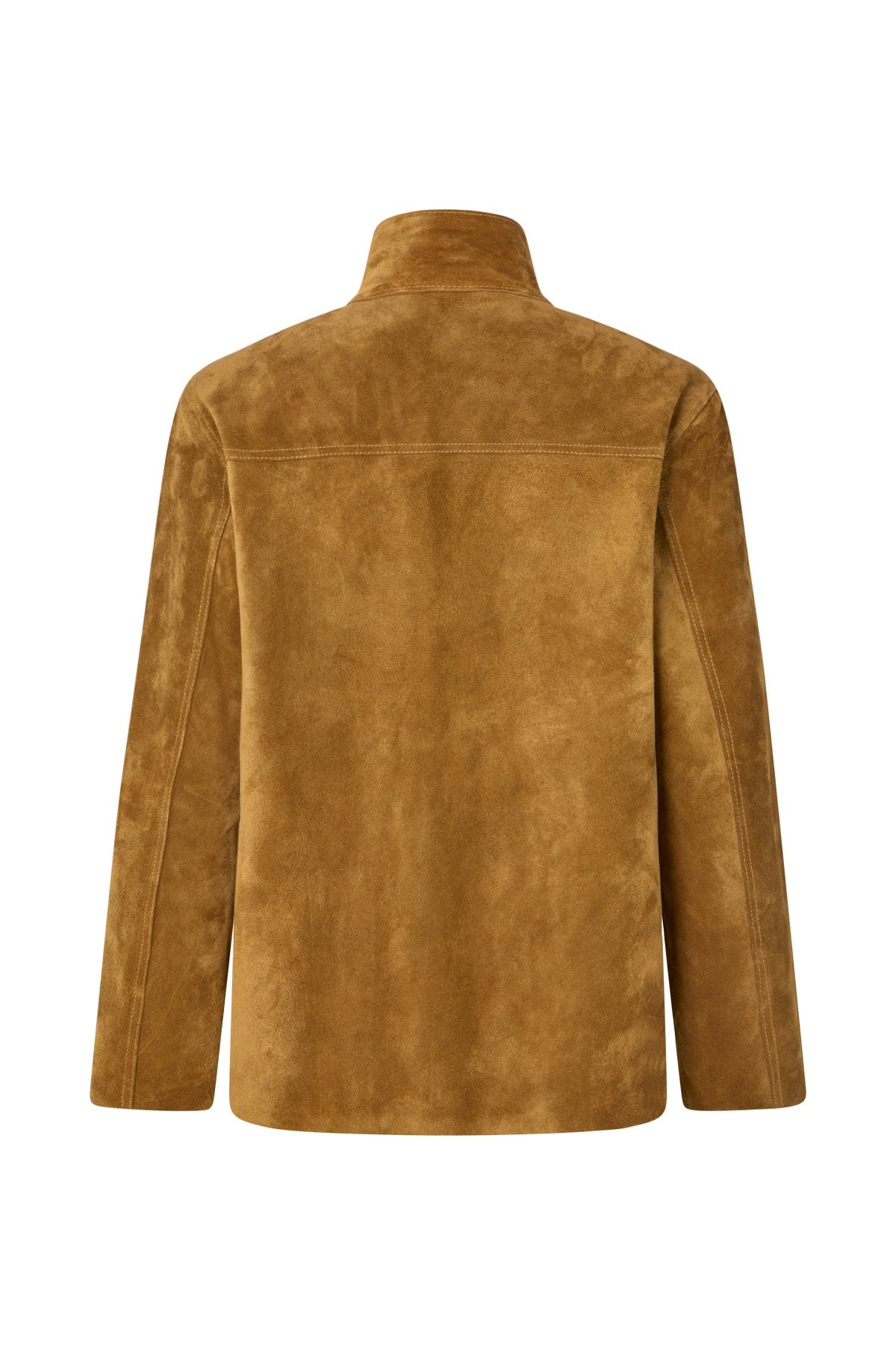 Thelma - Heavy suede jacket I Whiskey