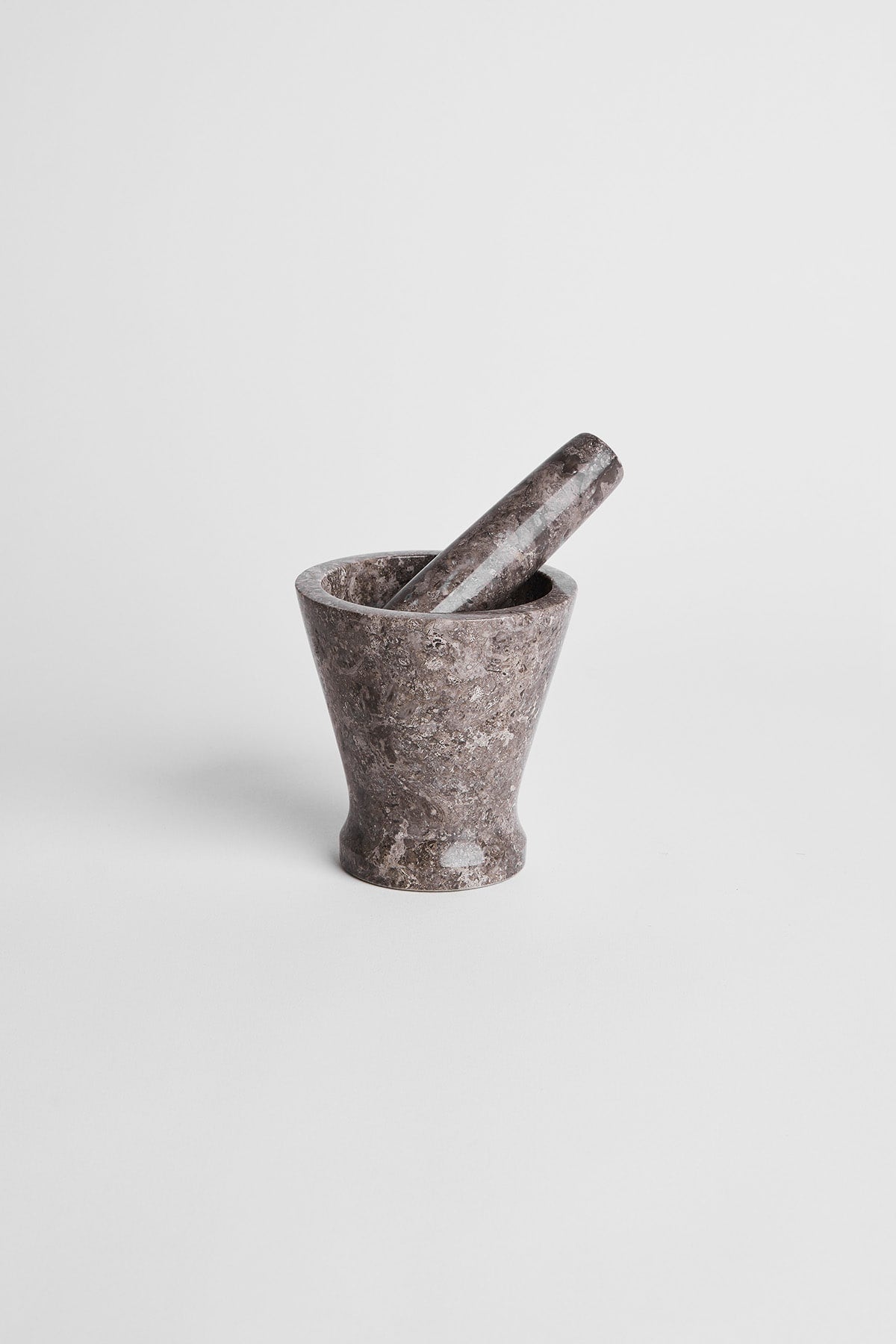 Small Marble Mortar - Rabens Apartment I Light Grey
