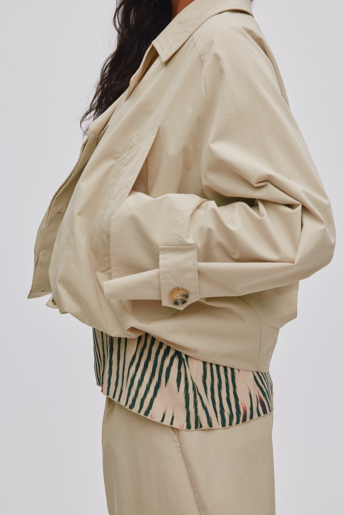 Tilla - Light fusion jacket I Sand