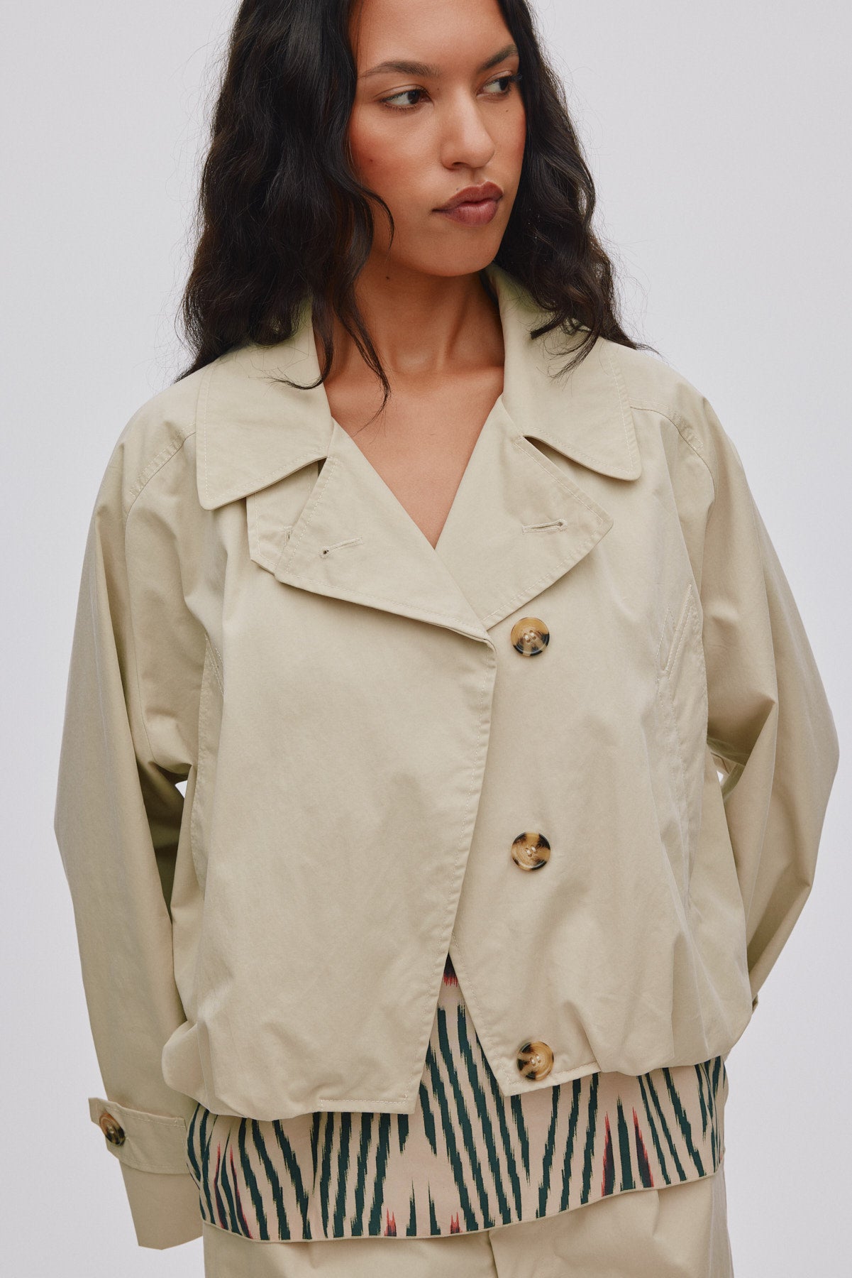 Tilla - Light fusion jacket I Sand