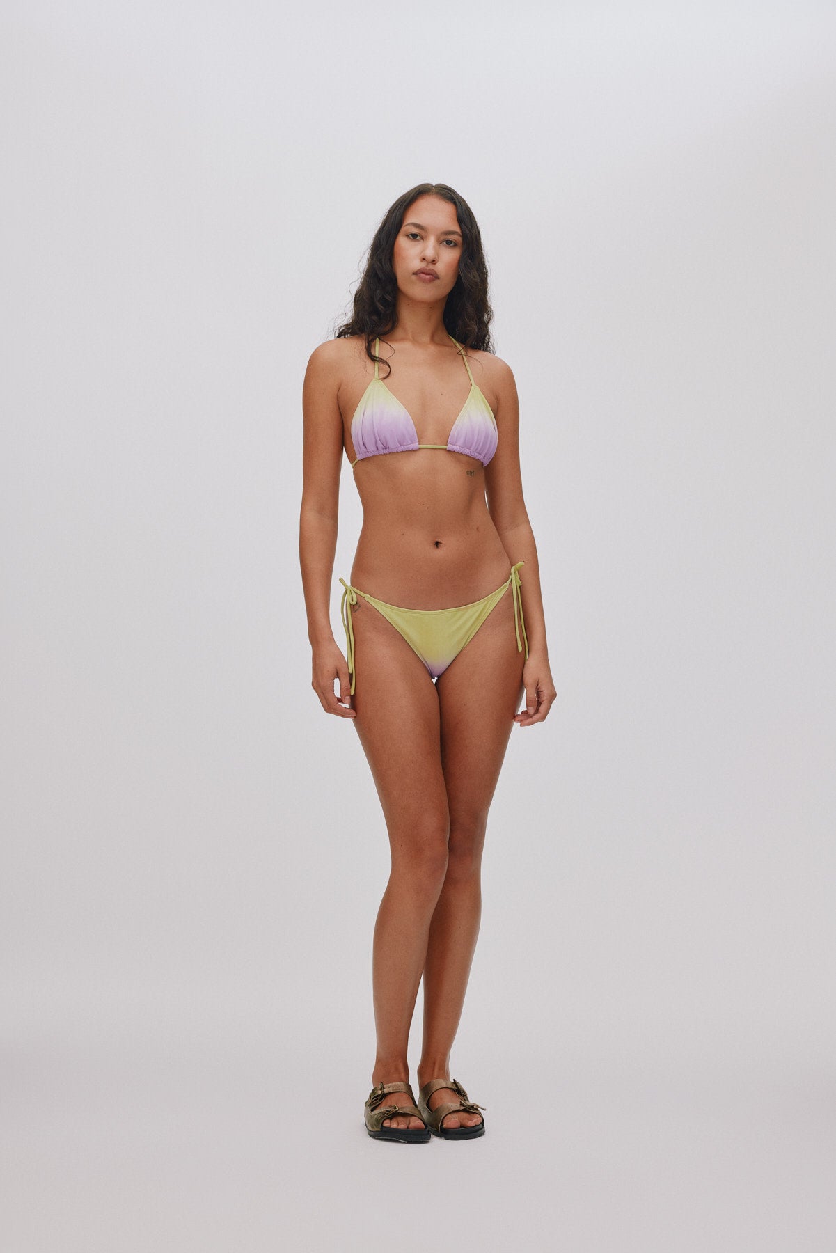 Merle - Fusion triangle top I Citrus lilac