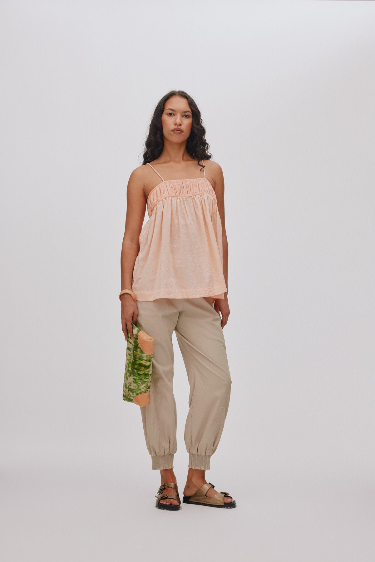 Dortie - Cotton angel string top I White