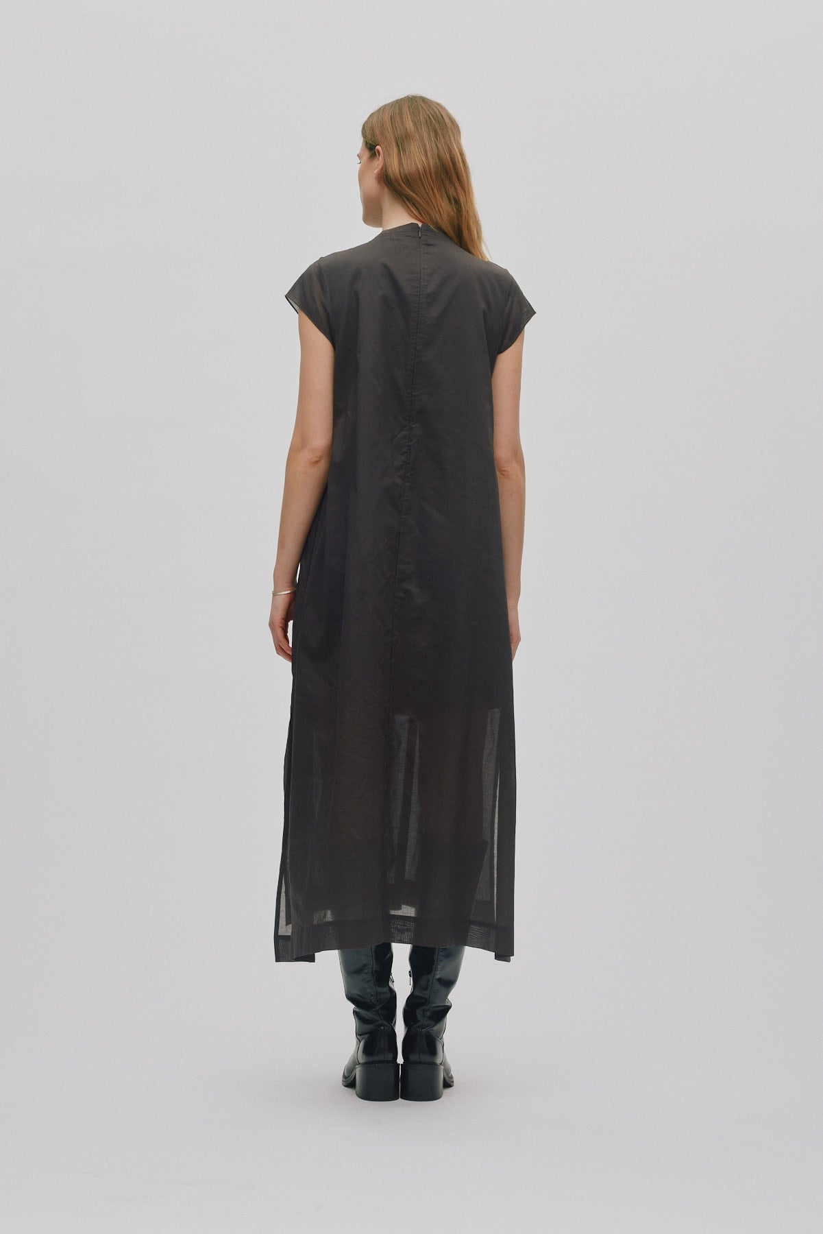 Taya - Multi layer long dress I Liquorice