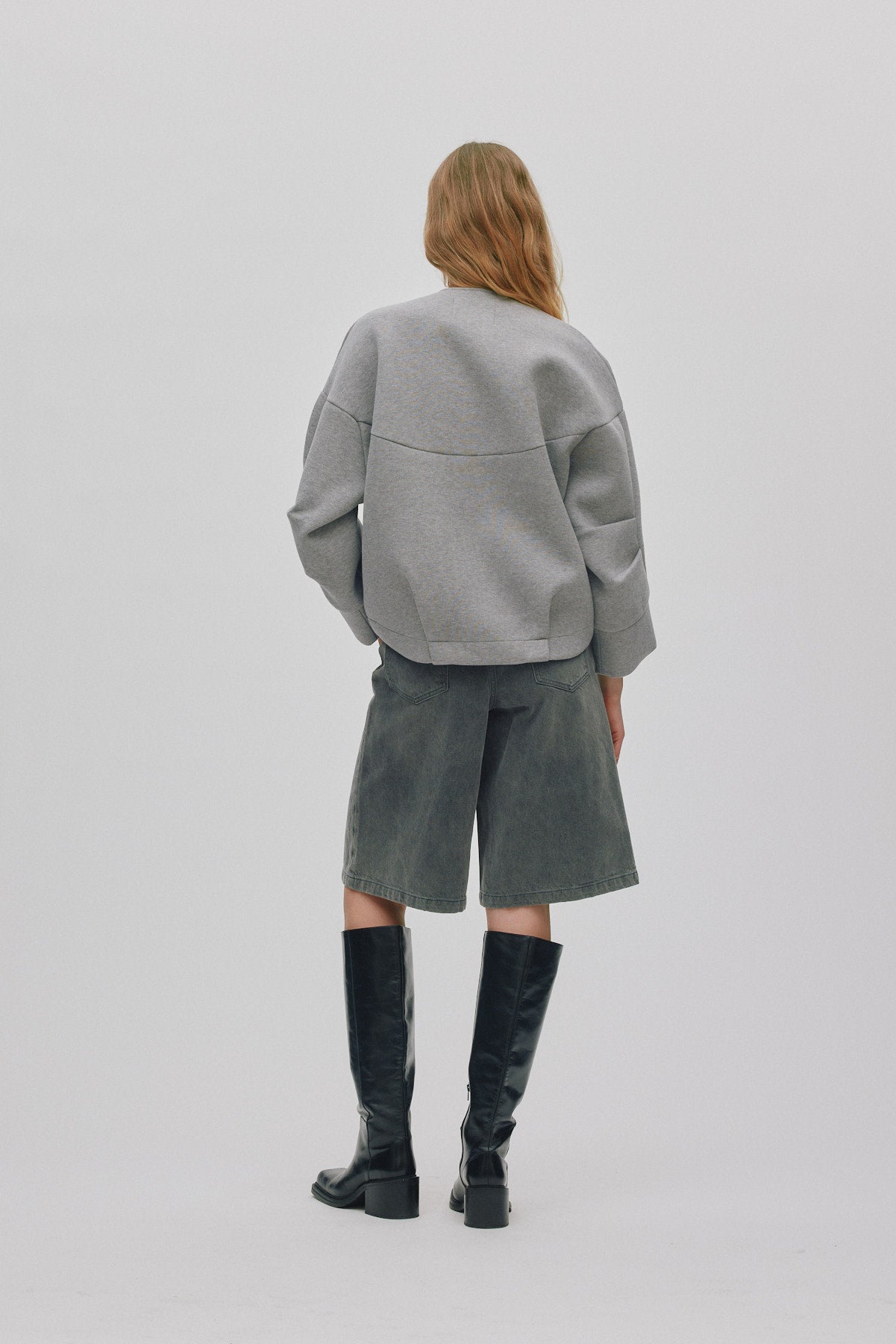 Glod - Varsity jacket I Grey melange