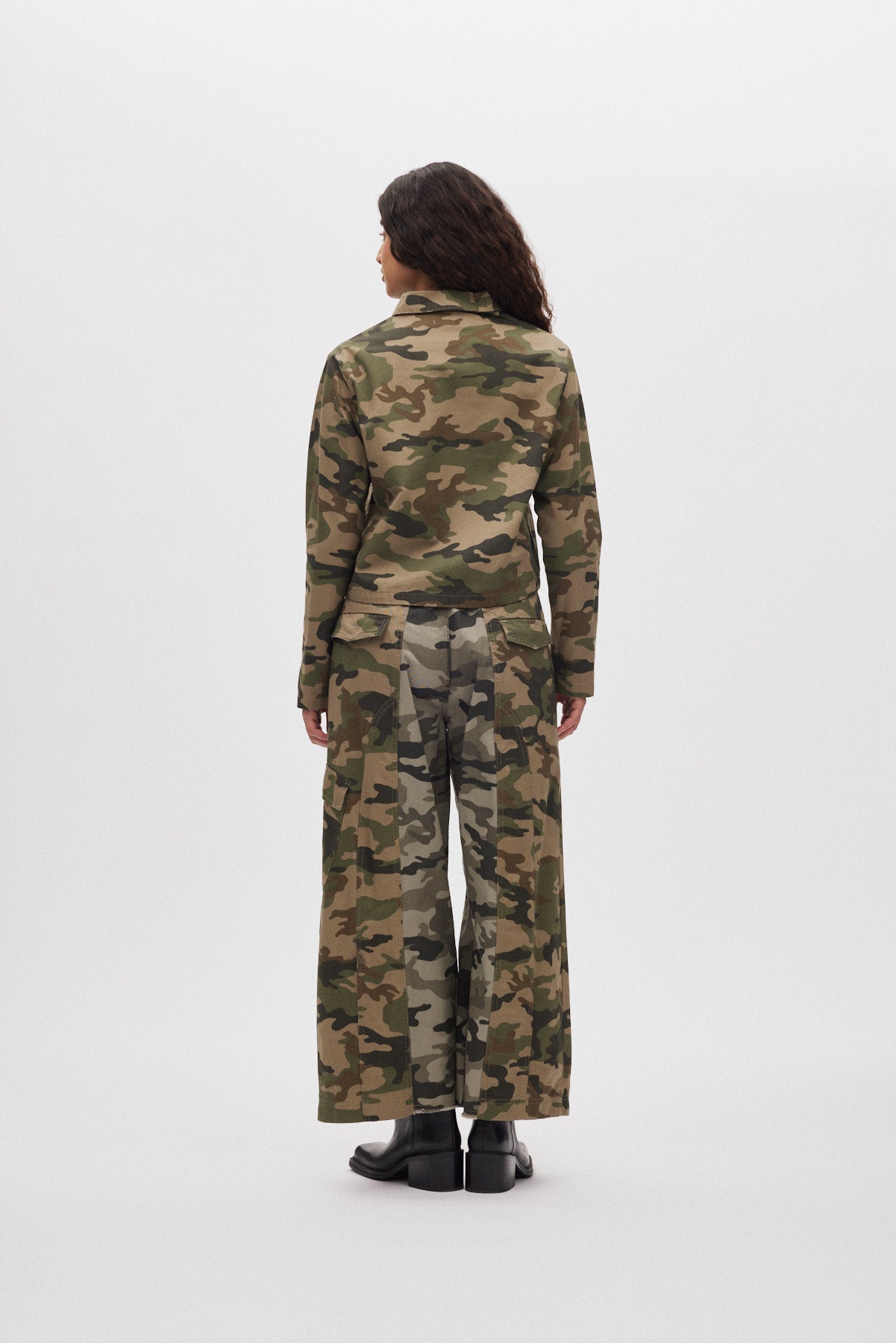 Aleksandra - Camo patchwork jacket I Camo combo