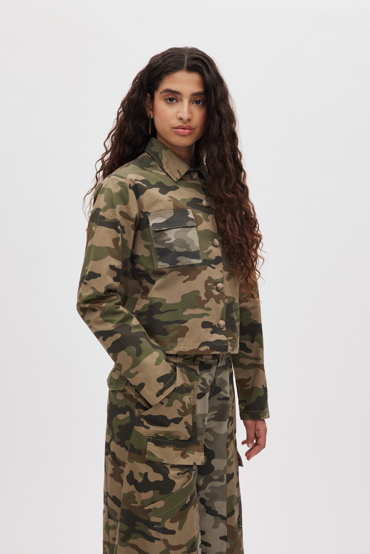 Aleksandra - Camo patchwork jacket I Camo combo
