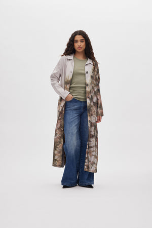 Celine - Lava long coat I Rust combo