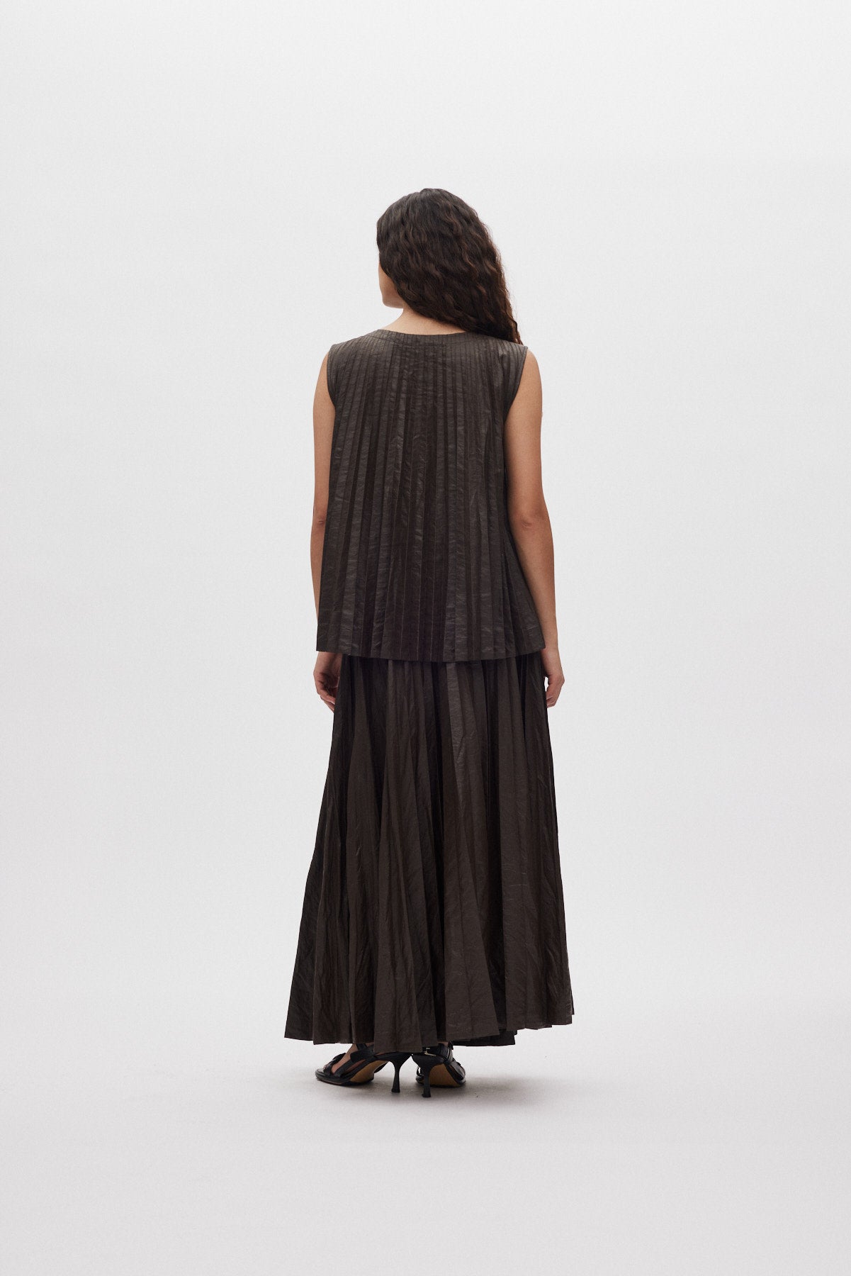 Sinem - Pleats top I French toast
