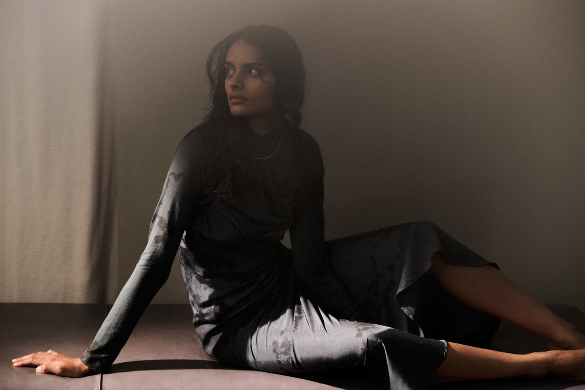 Hiba - Cosmic FN long sleeve top I Anthracite combo