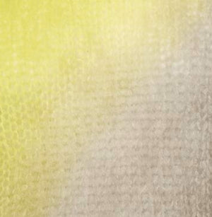 Hiam - Cross dye funnel neck sweater I Limeade pelican combo