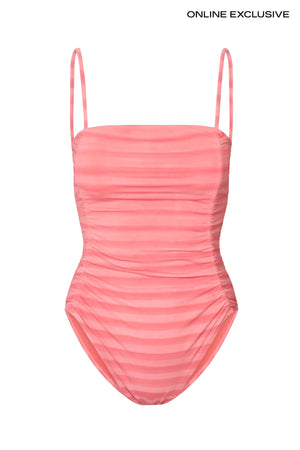 Blurred line swimsuit - Sali I Pink combo