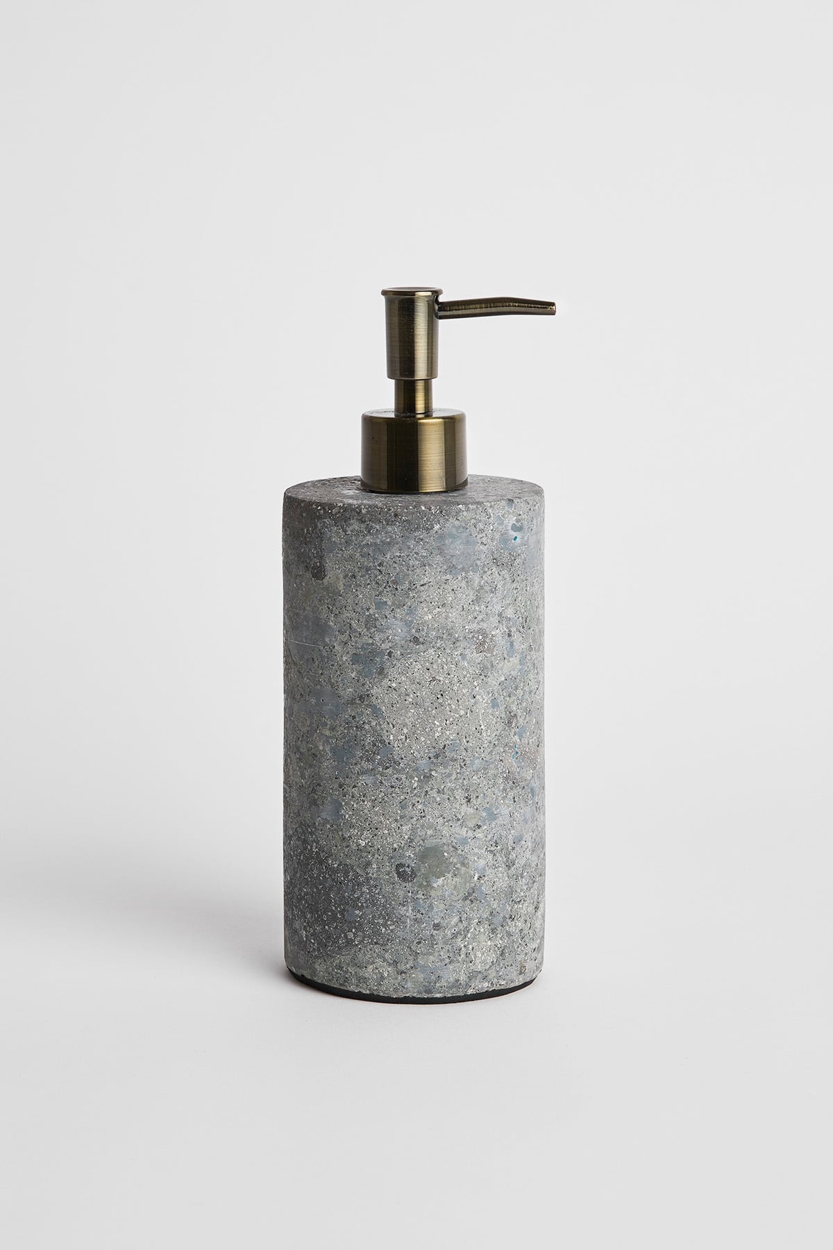 Cylinder Marble Soap Dispenser - Rabens Apartment I Antracit Grey