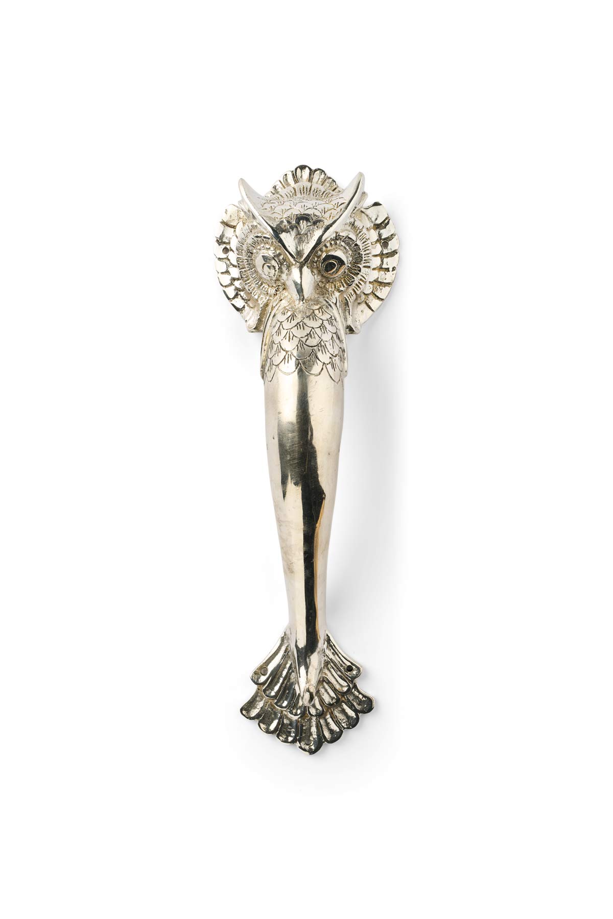 Owl Door Handle - Rabens Apartment I Brass