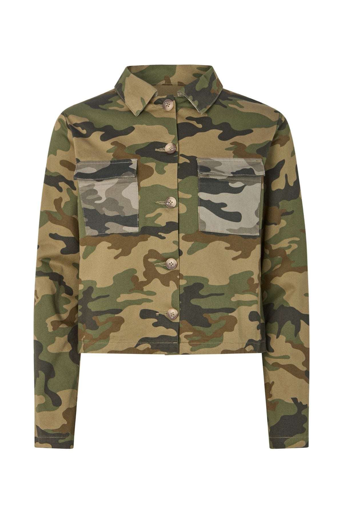 Aleksandra - Camo patchwork jacket I Camo combo